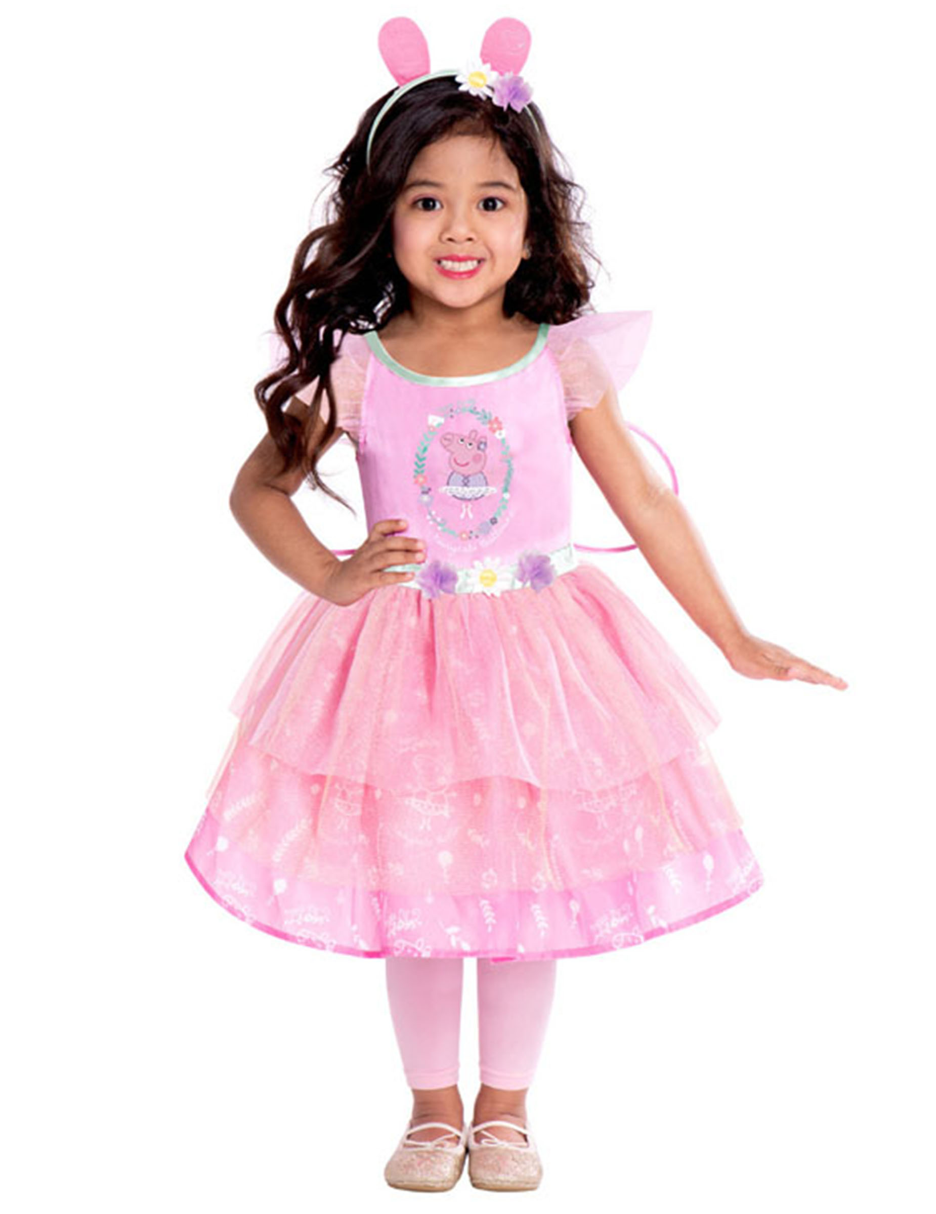 Déguisement princesse Peppa Pig fille