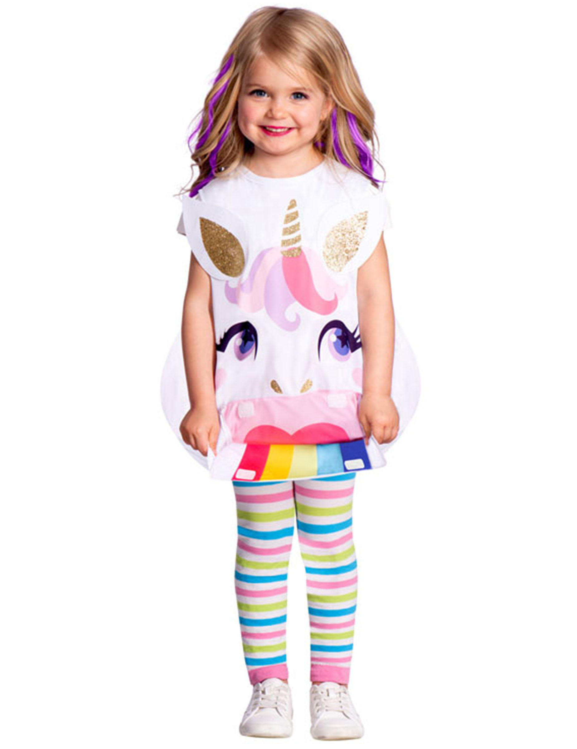 Tablier cachette licorne fille