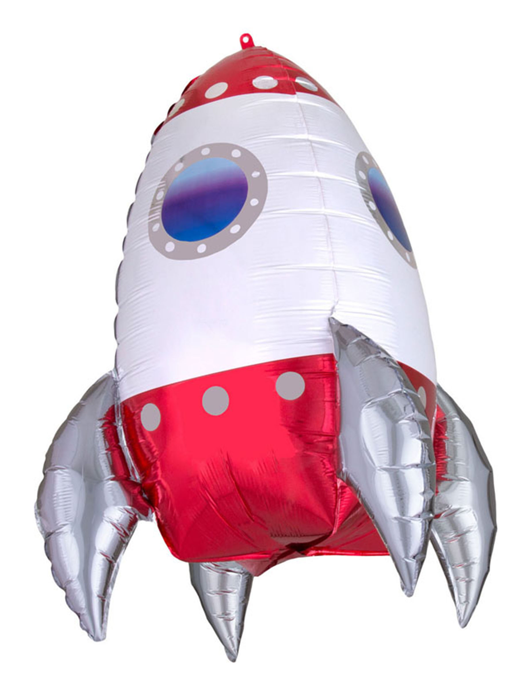 Ballon aluminium fusée spatiale 55 cm