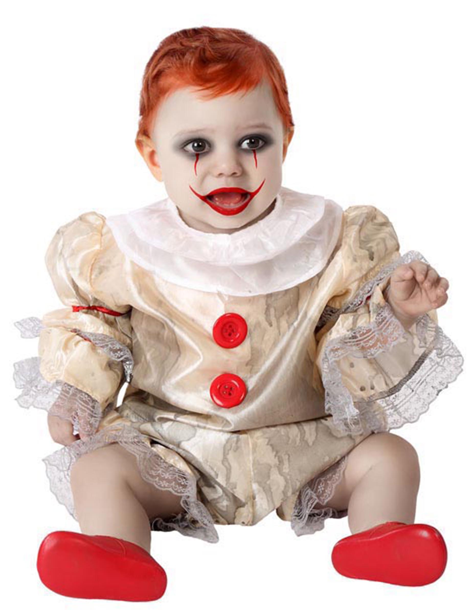 Déguisement clown effrayant bébé