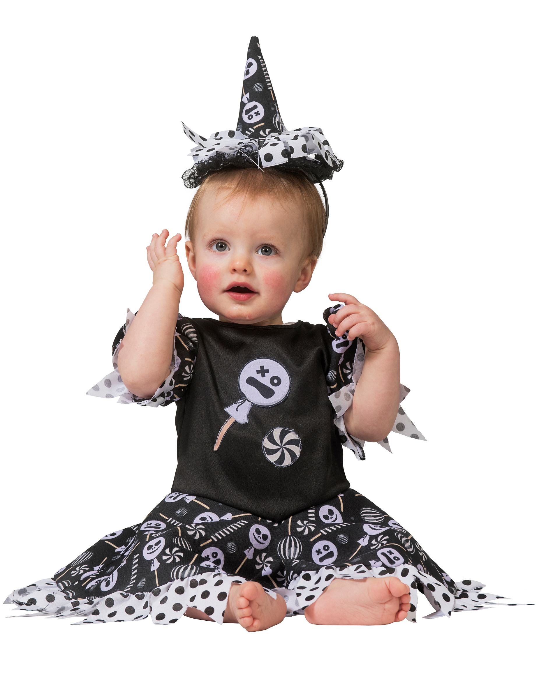 Déguisement sorcière candy bébé