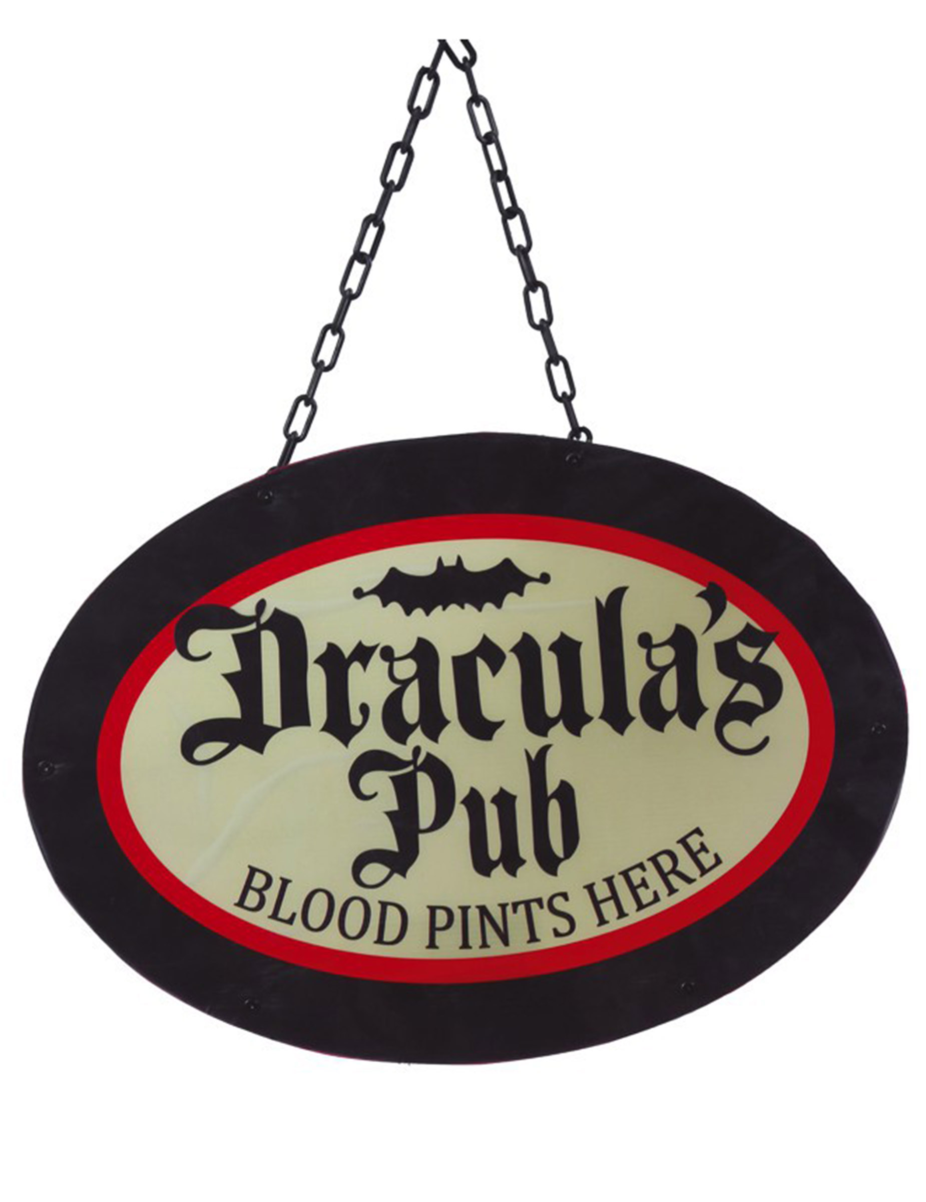 Décoration lumineuse Dracula's pub 47 x 33 cm