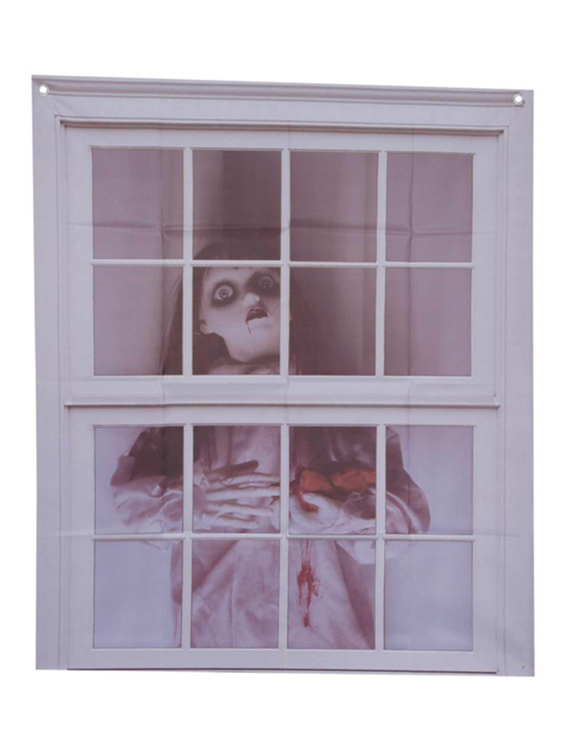 Décoration pour fenêtre poupée 75 x 90 cm
