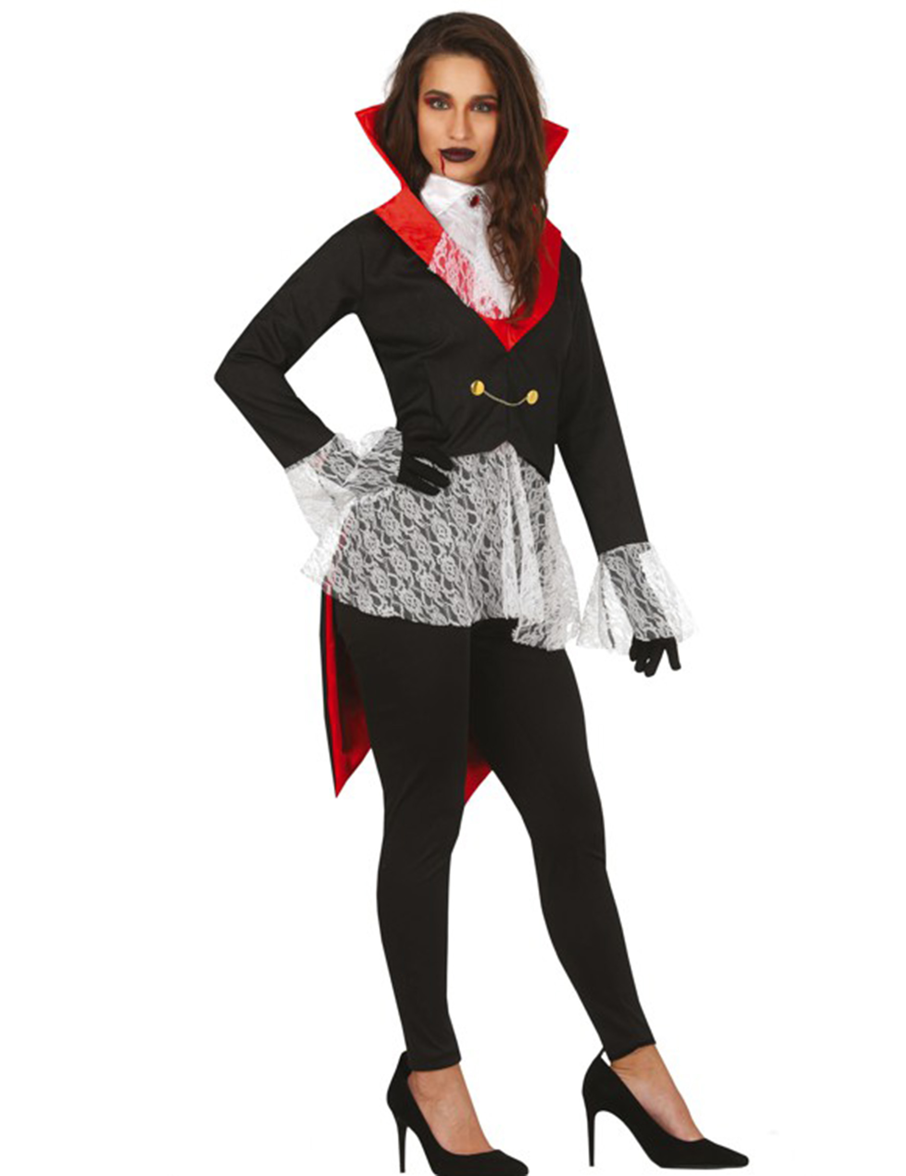 Déguisement gothic vampire femme