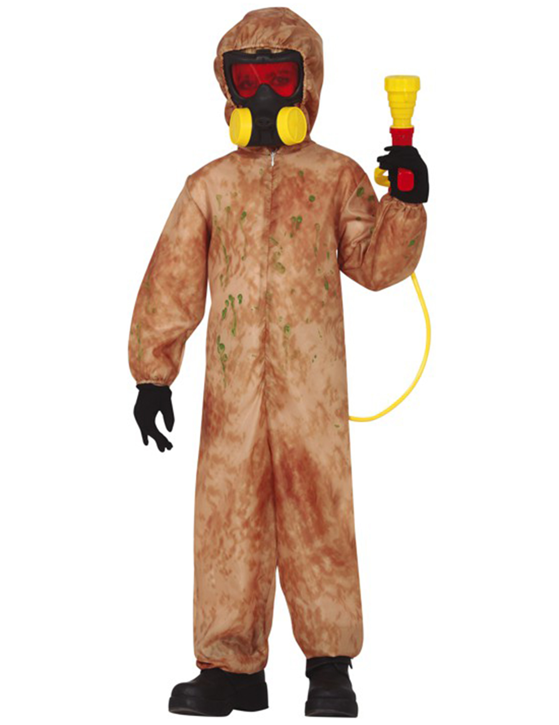 Déguisement zombie radioactif enfant