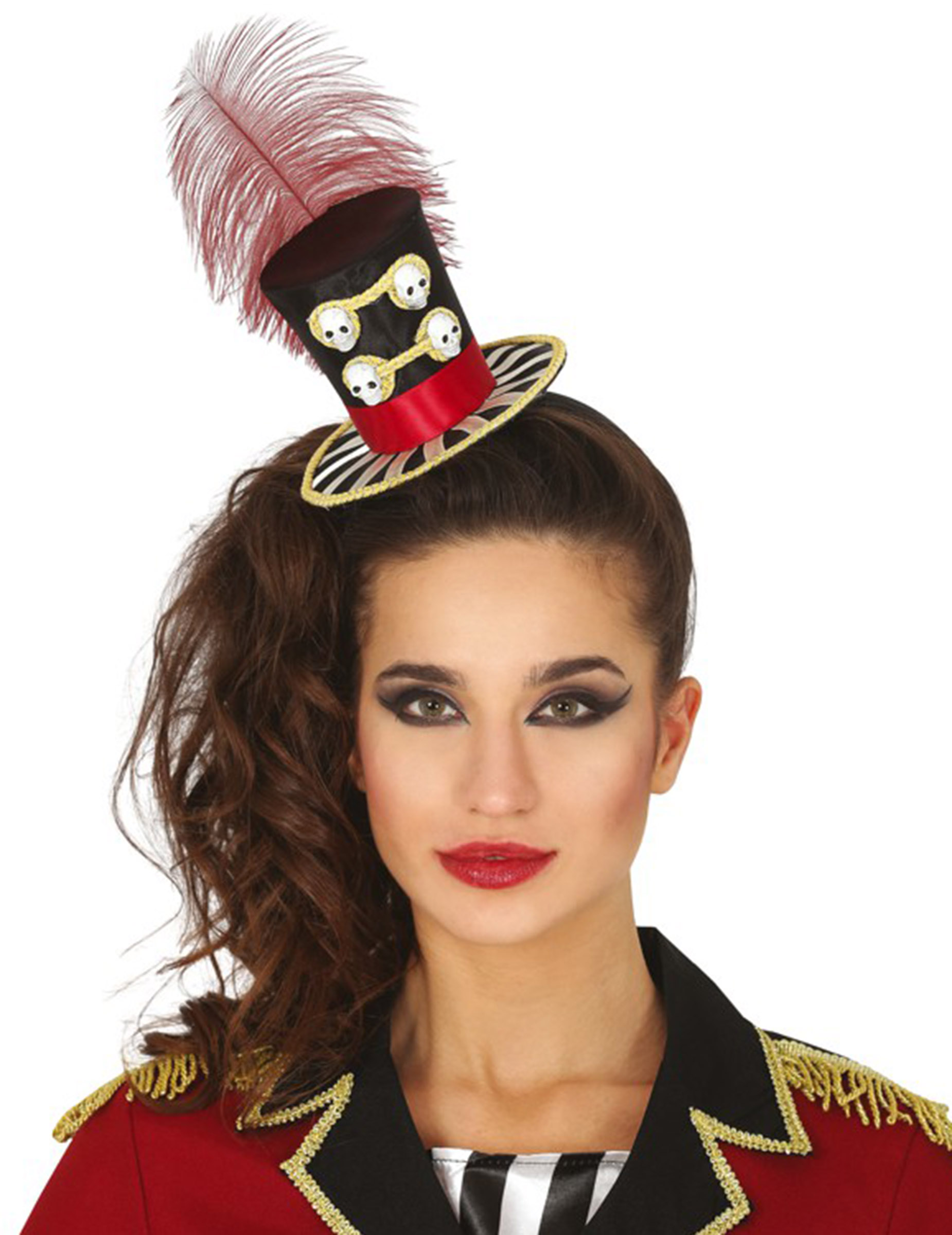 Mini chapeau dame calaveras femme