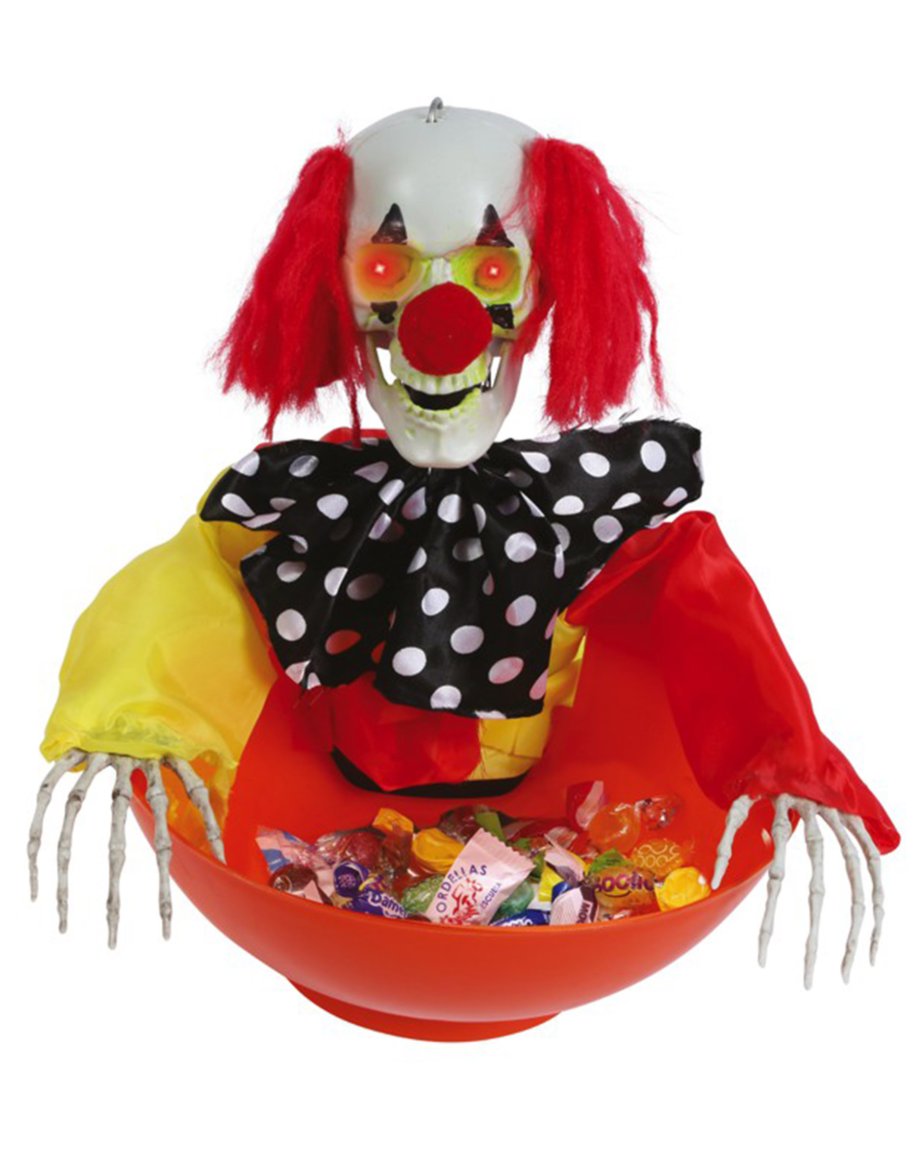 Saladier lumineux et sonore avec clown