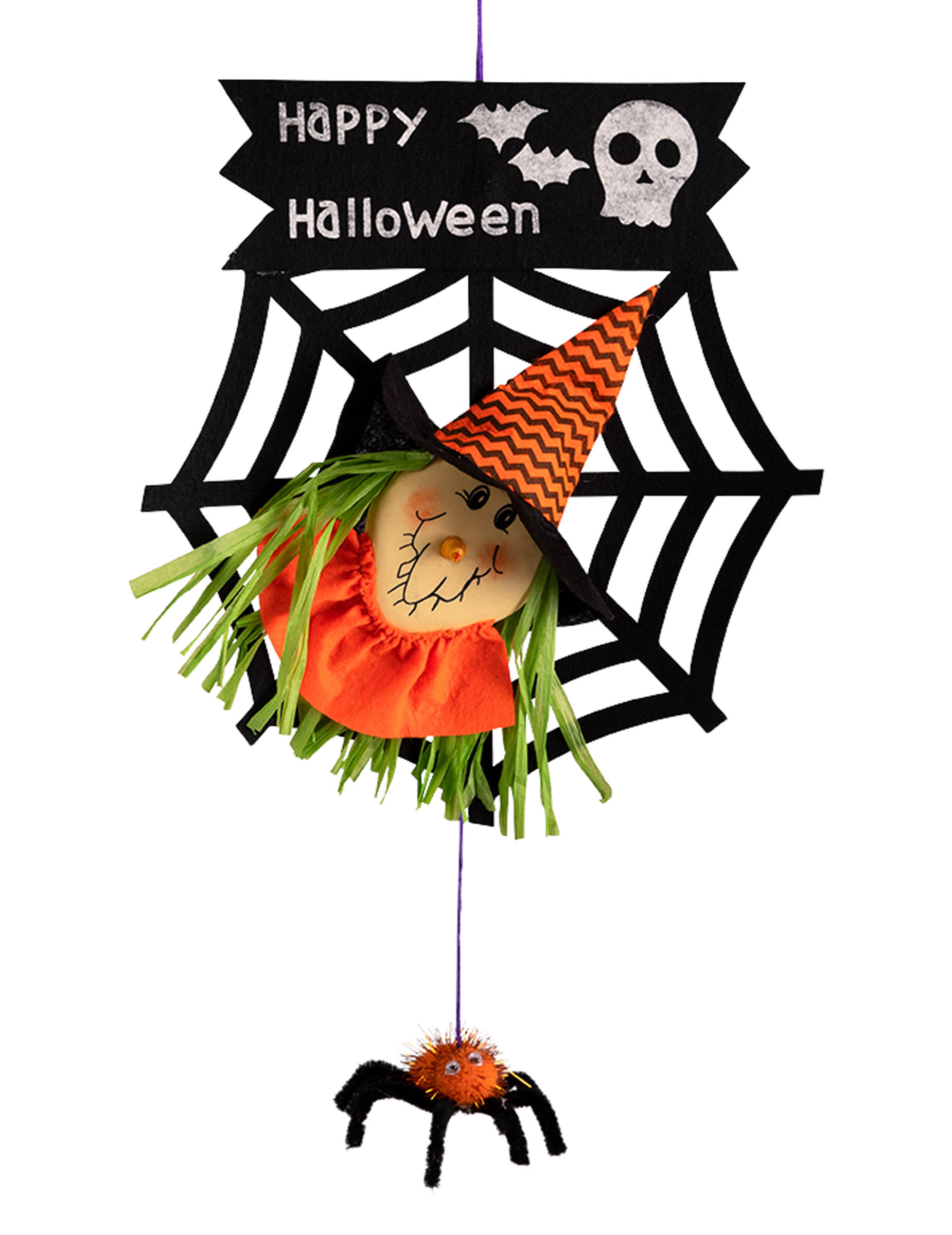 Décoration sorcière Halloween 50 cm