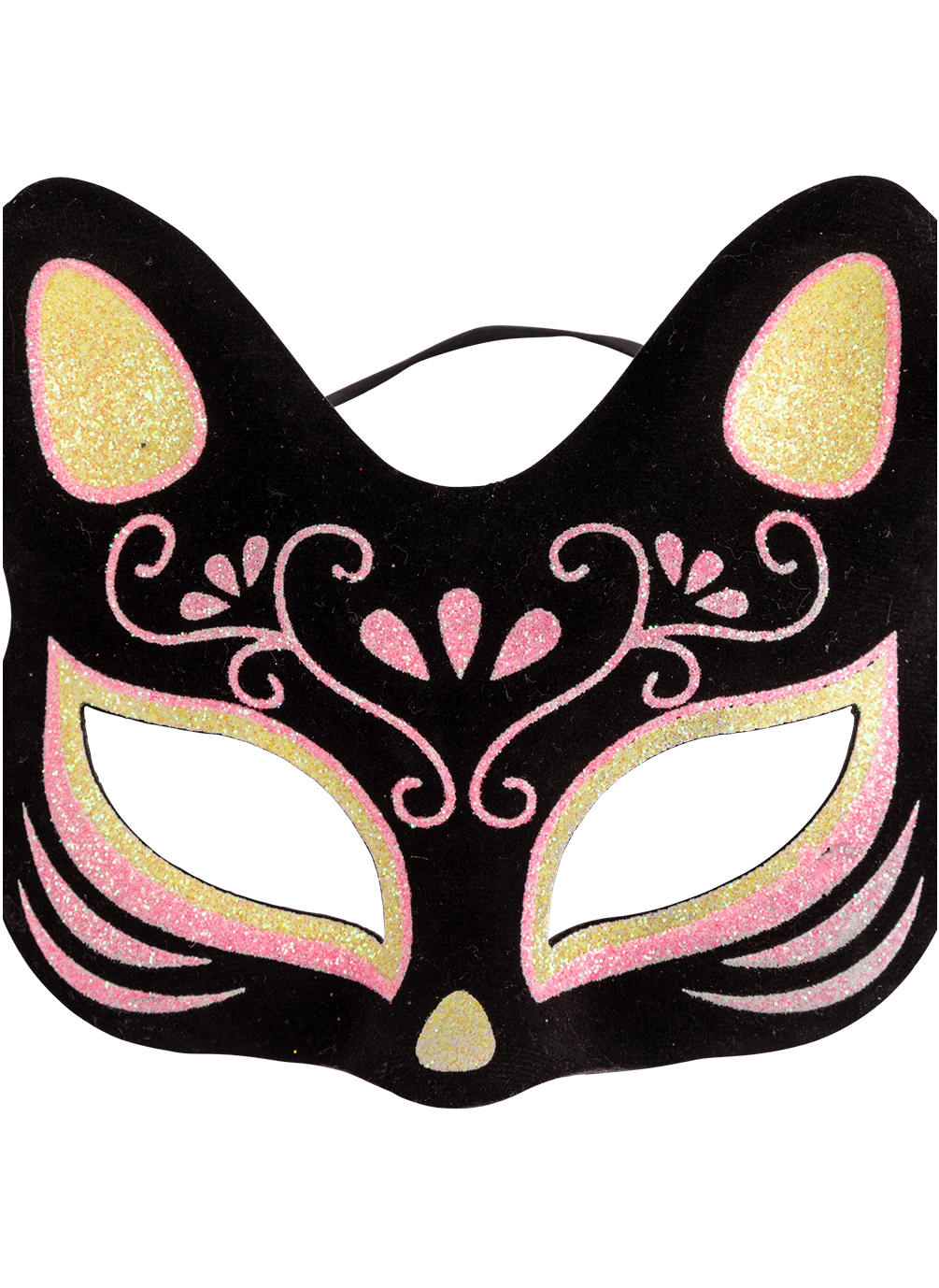 Masque chat coloré adulte