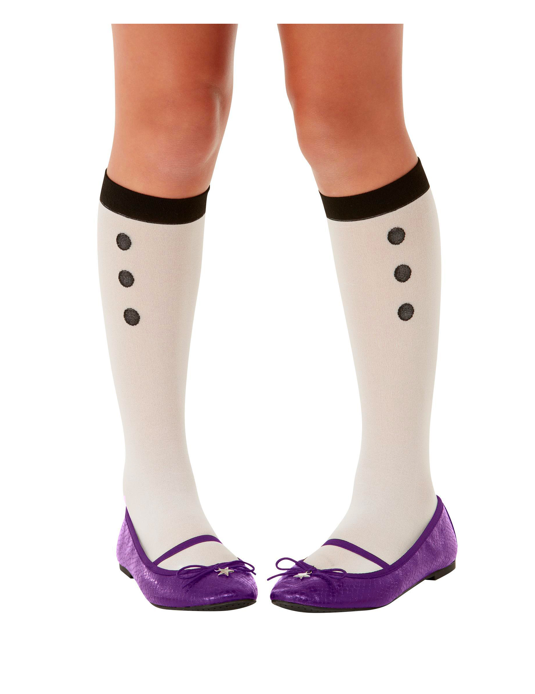 Chaussettes sorcière verte Santoro fille