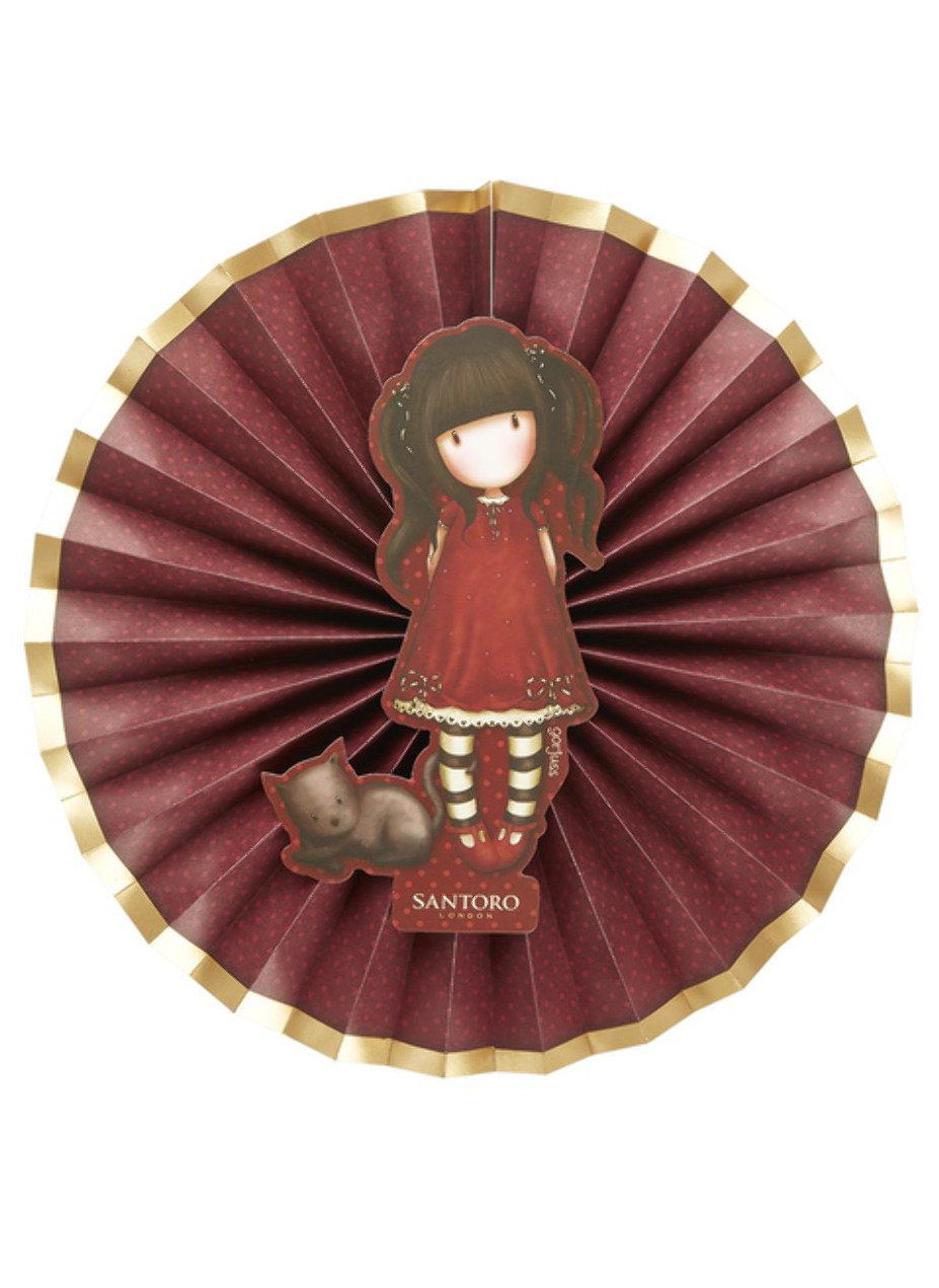 3 Eventails en papier Ruby Santoro