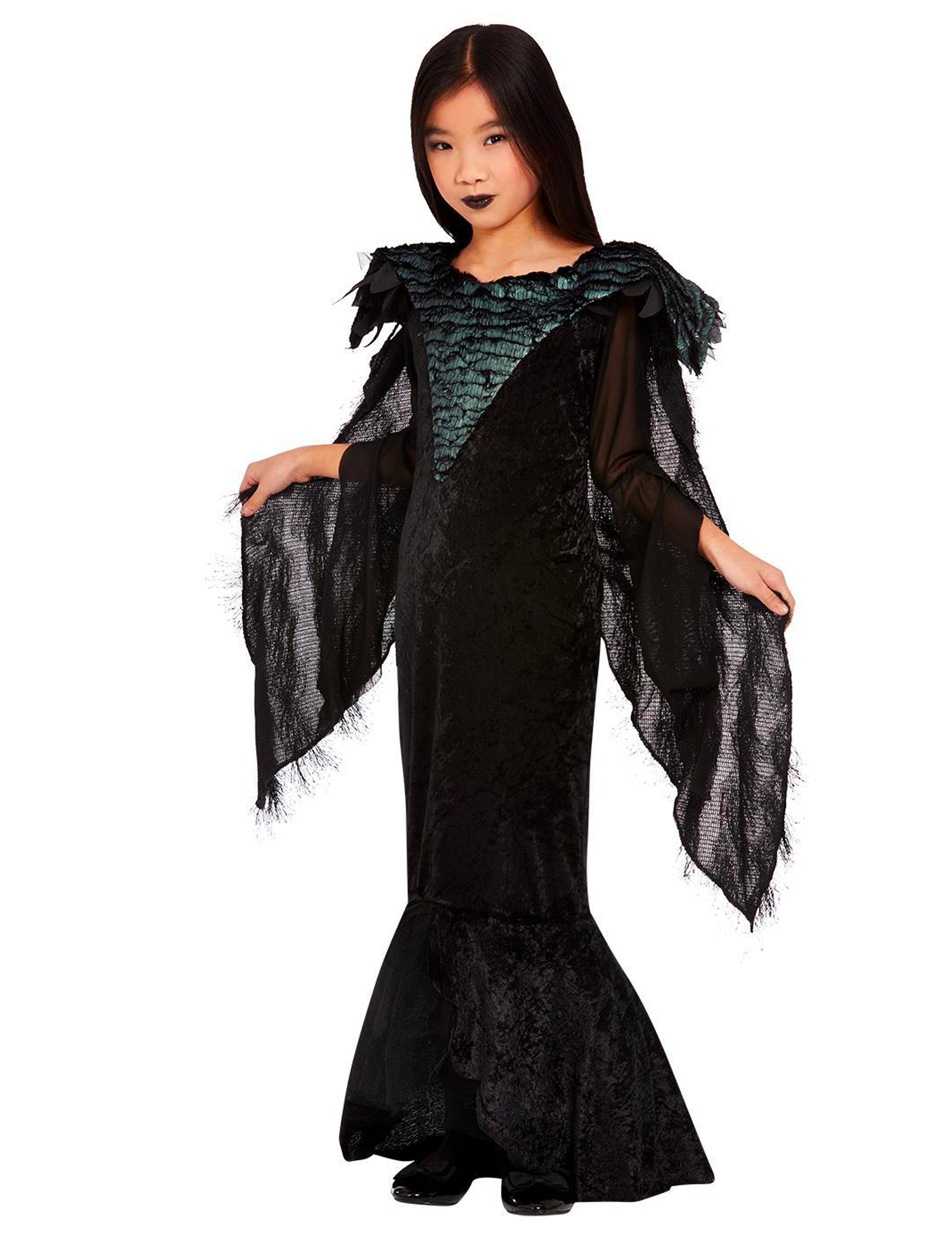 Déguisement luxe princesse des corbeaux fille