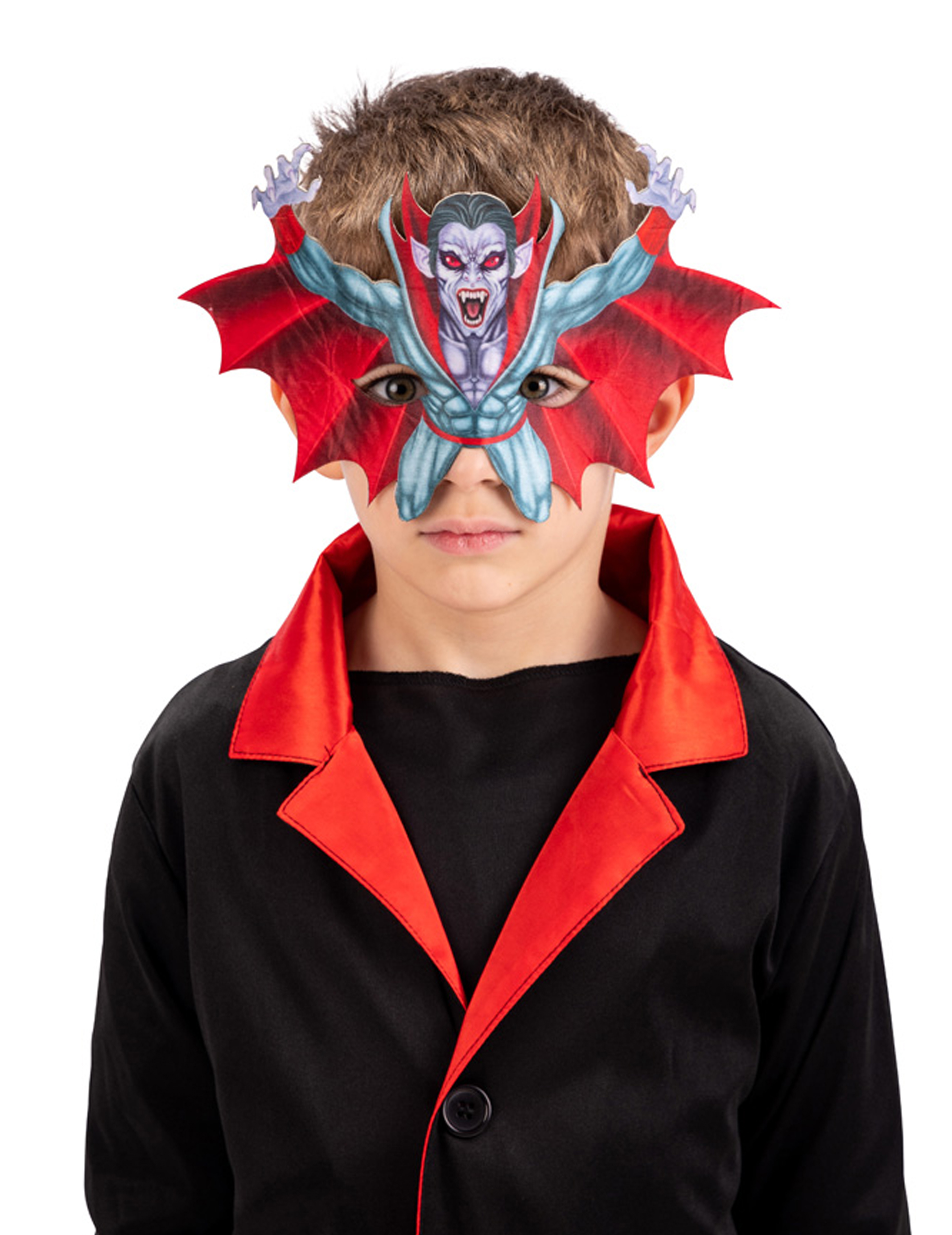 Demi masque vampire enfant
