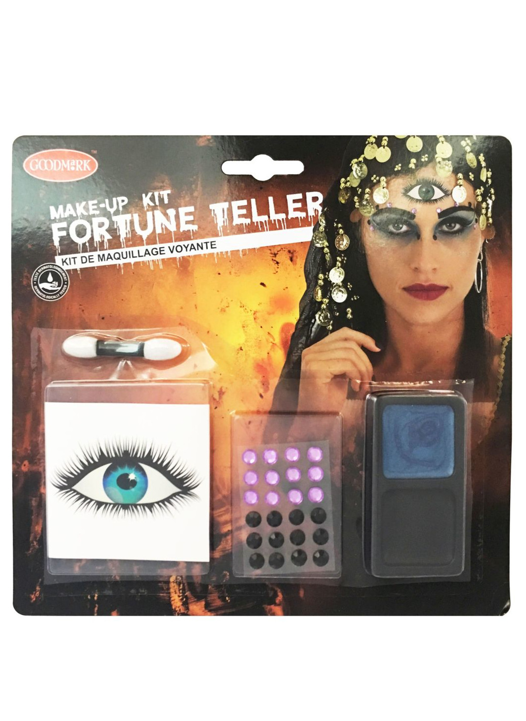Kit maquillage diseuse de bonne aventure adulte