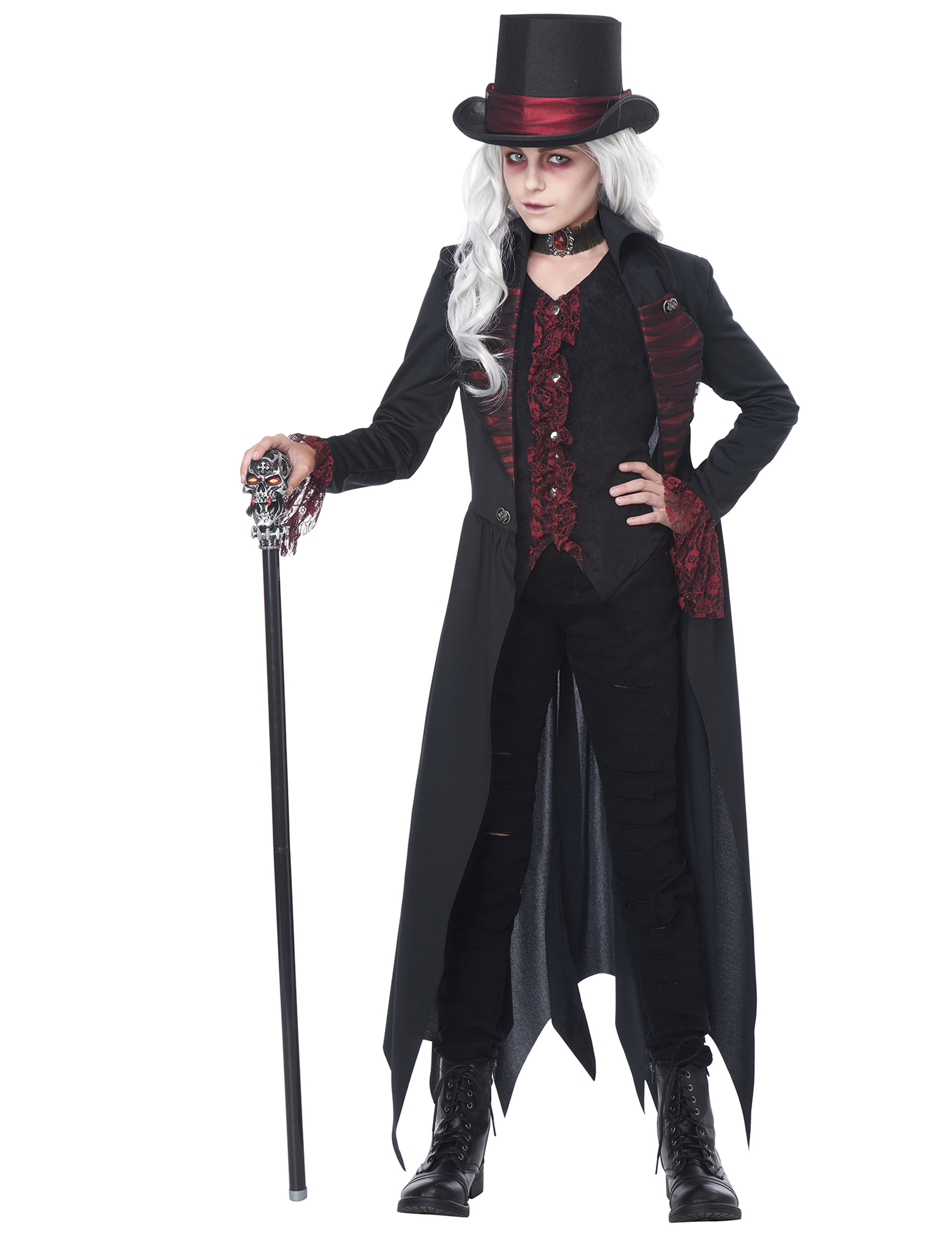Déguisement vampire gothique luxe fille