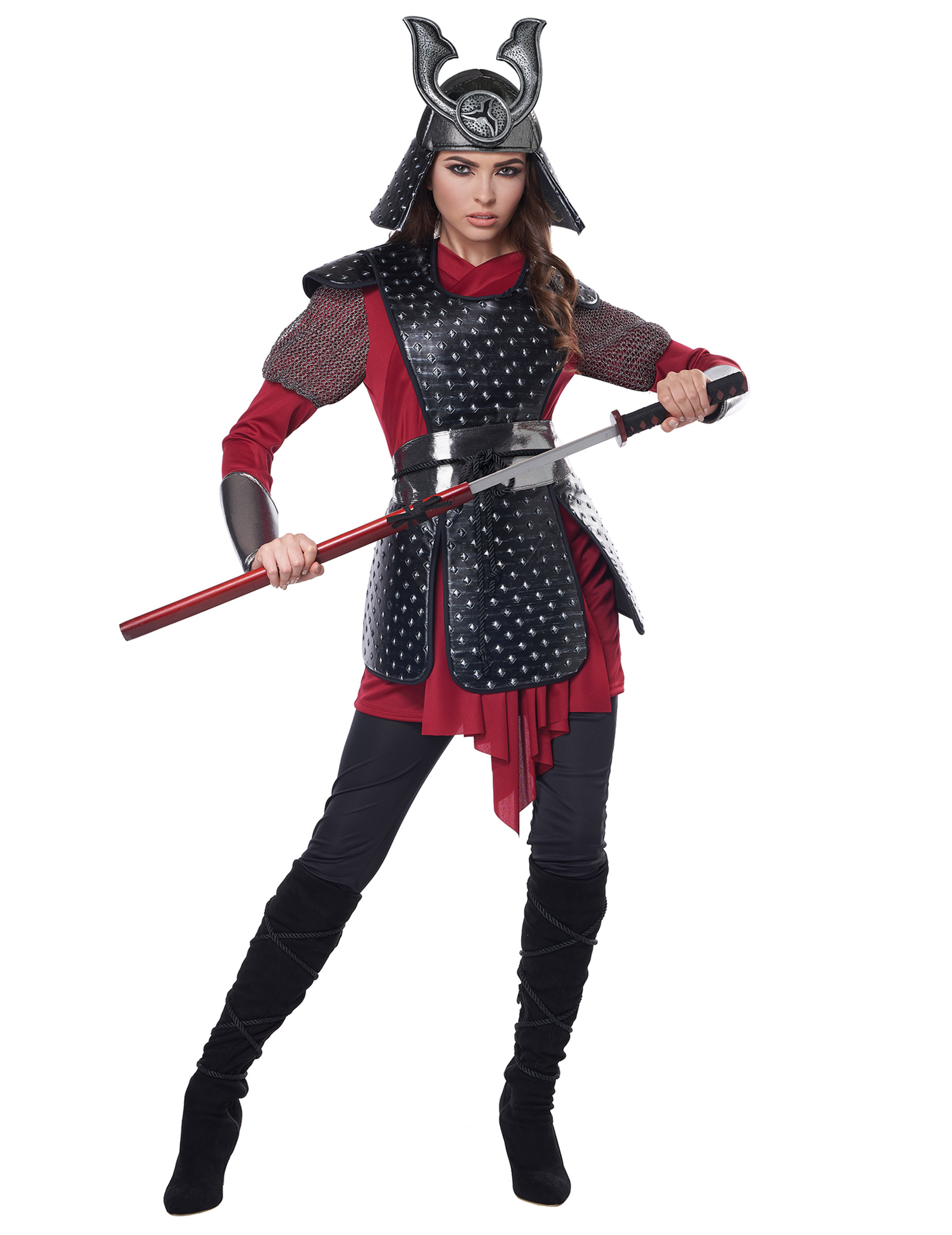 Déguisement guerrière samourai luxe femme
