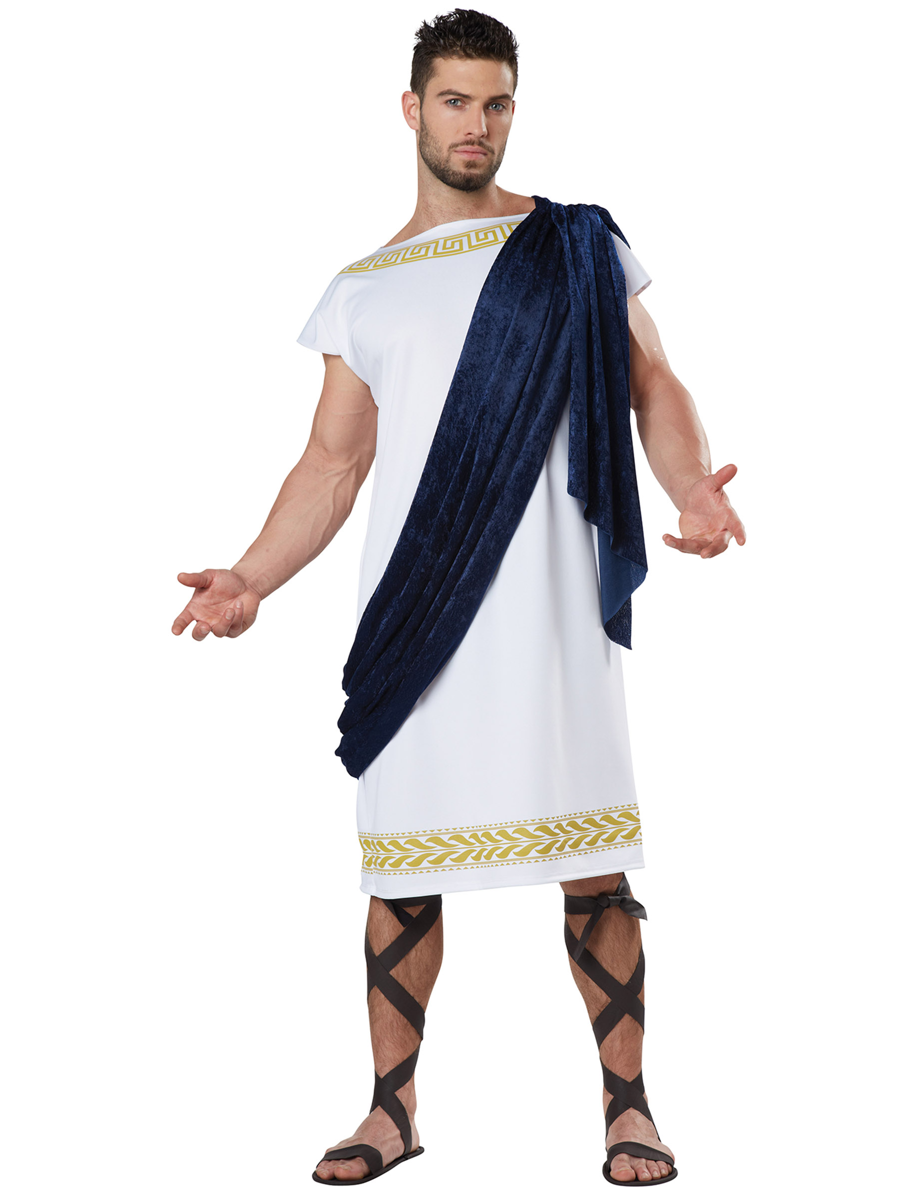 Déguisement toge Grecque luxe homme