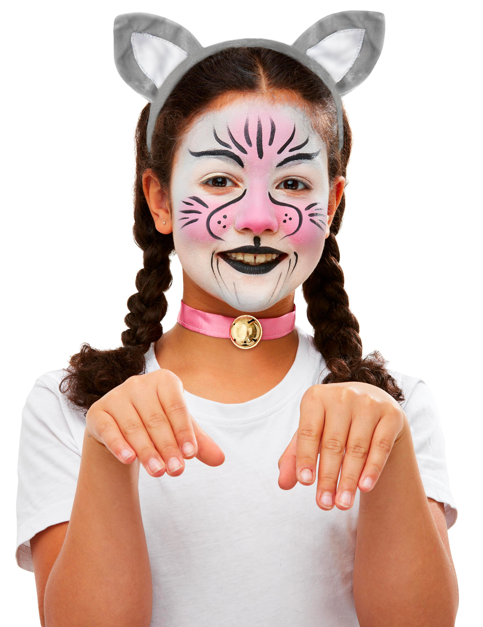 Kit maquillage et accessoires chat enfant
