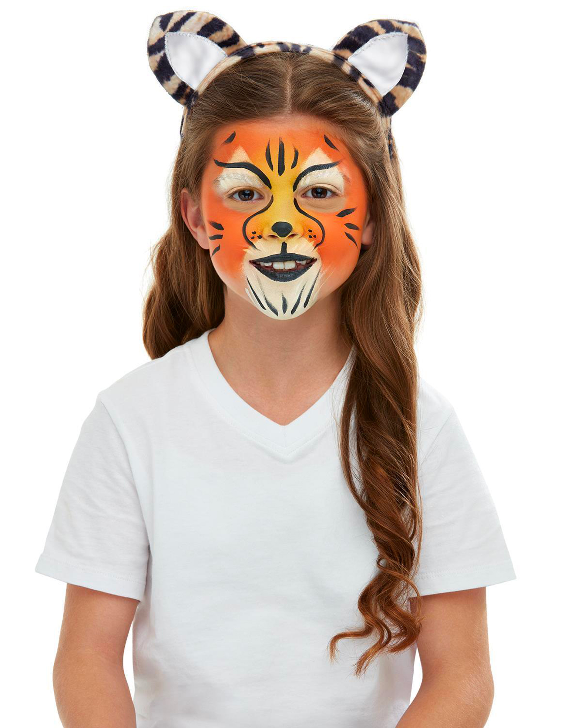 Kit maquillage et accessoires tigre enfant