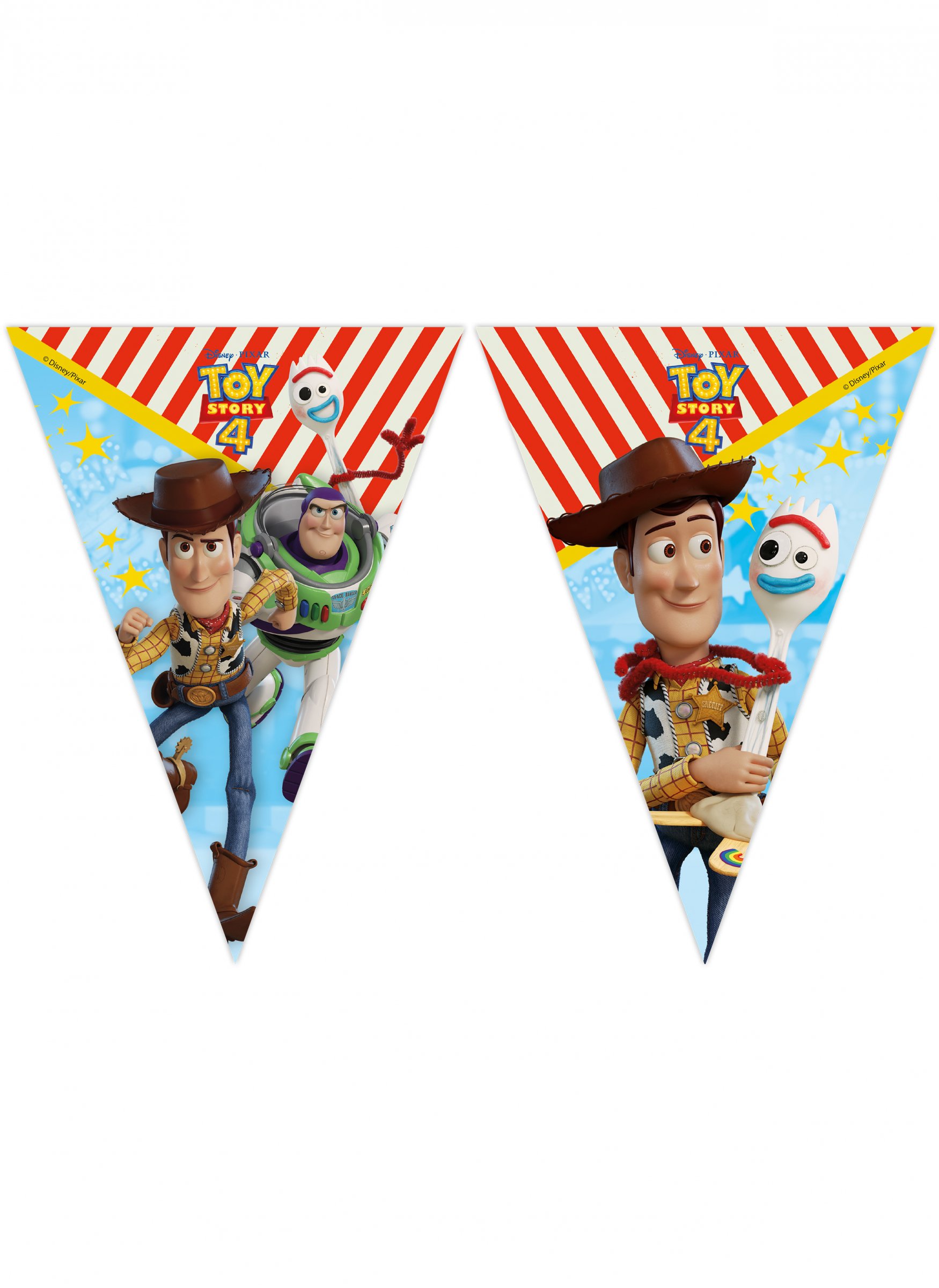 Guirlande 9 fanions Toy Story 4 2,3 m