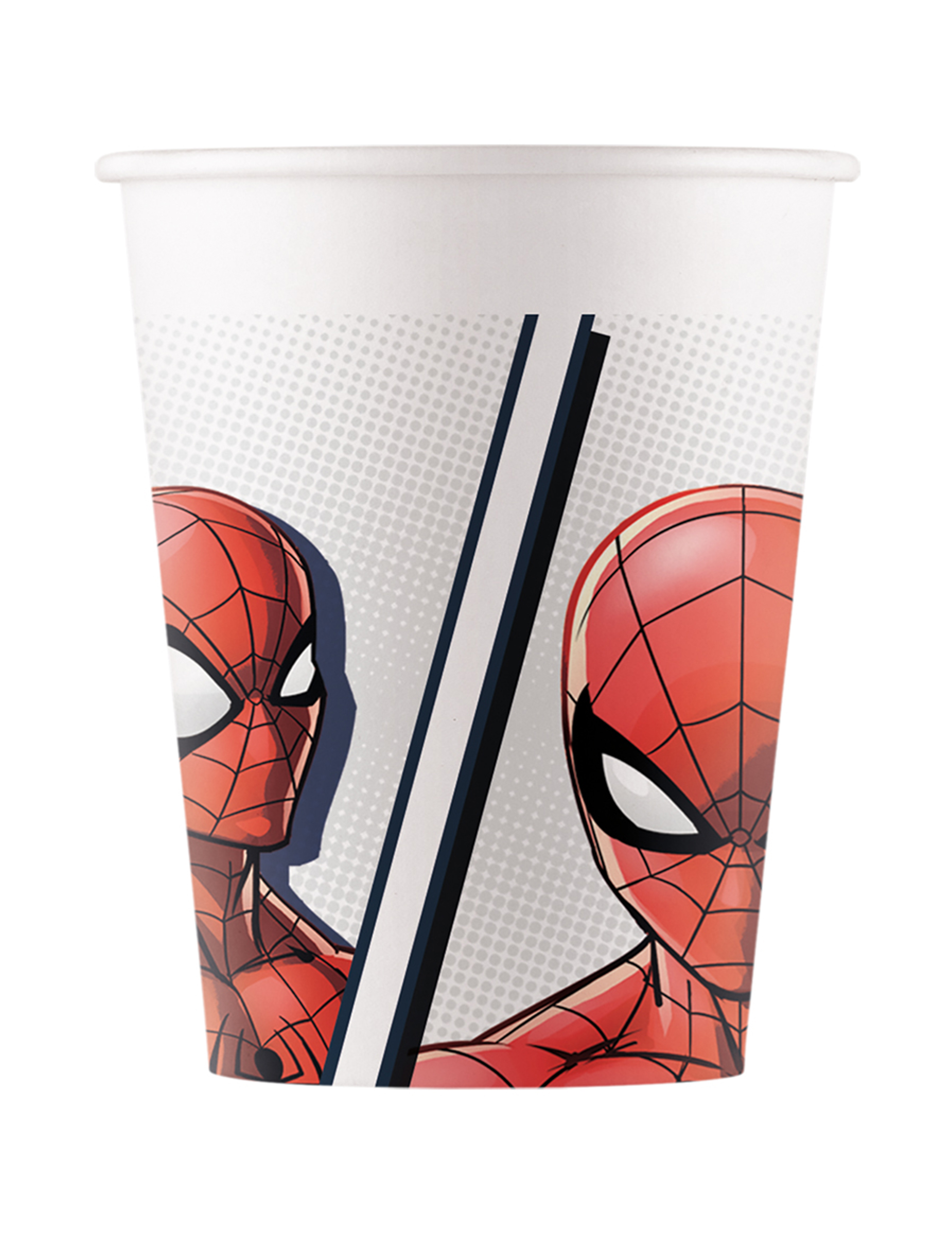 8 Gobelets en carton Spiderman Fighter 200 ml