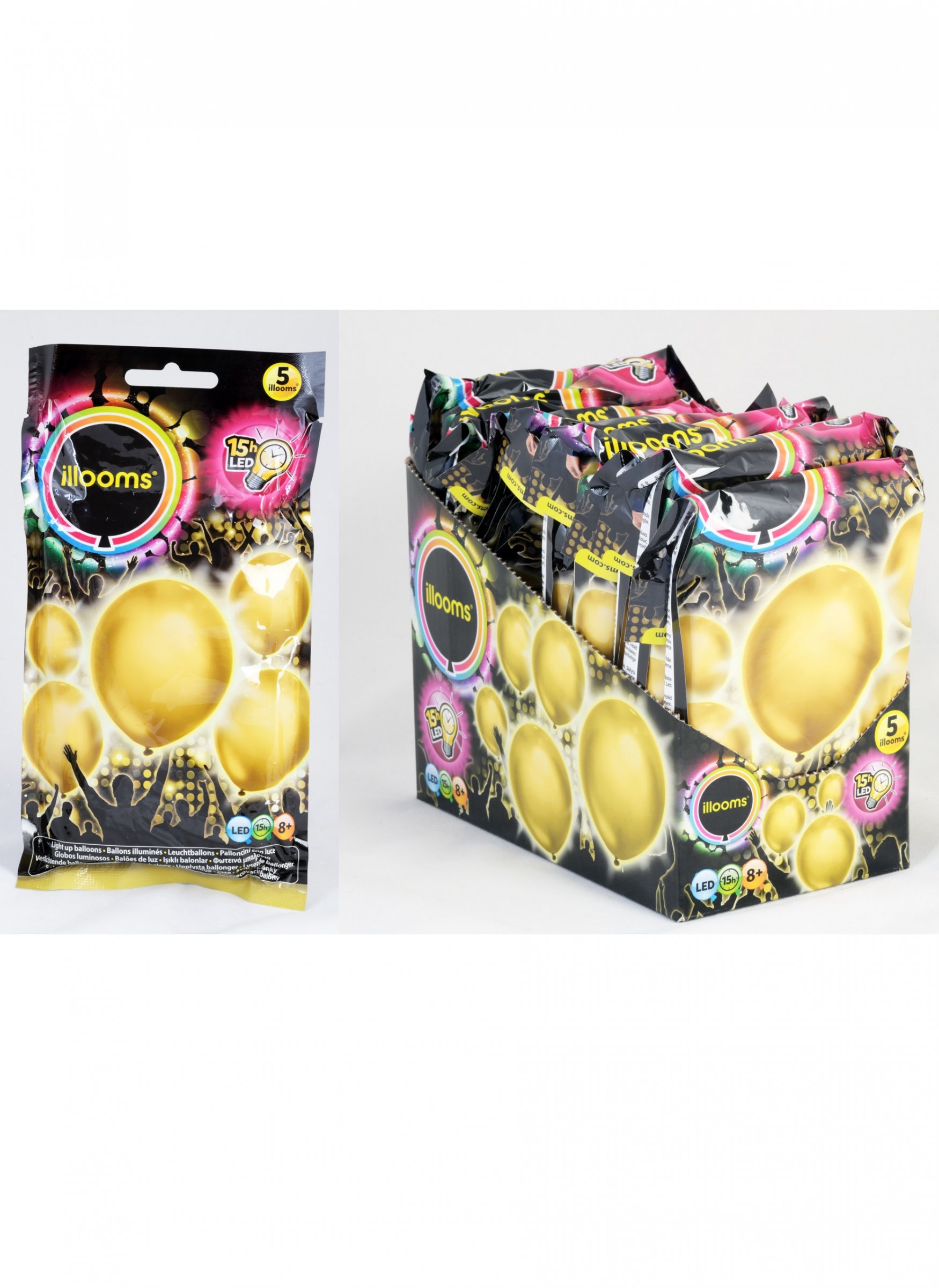 5 Ballons LED or Illooms®