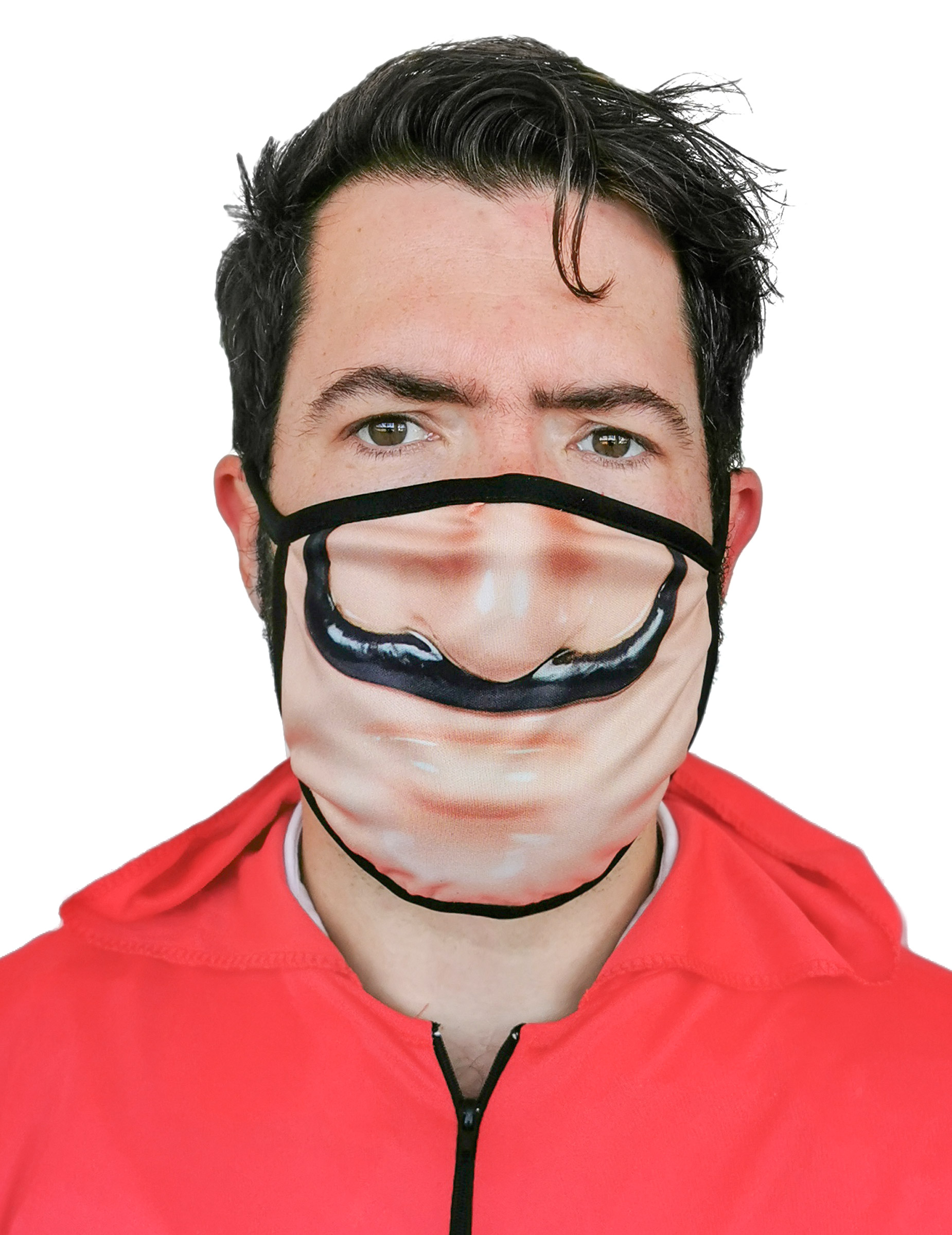 Masque cache nez imprimé voleur adulte