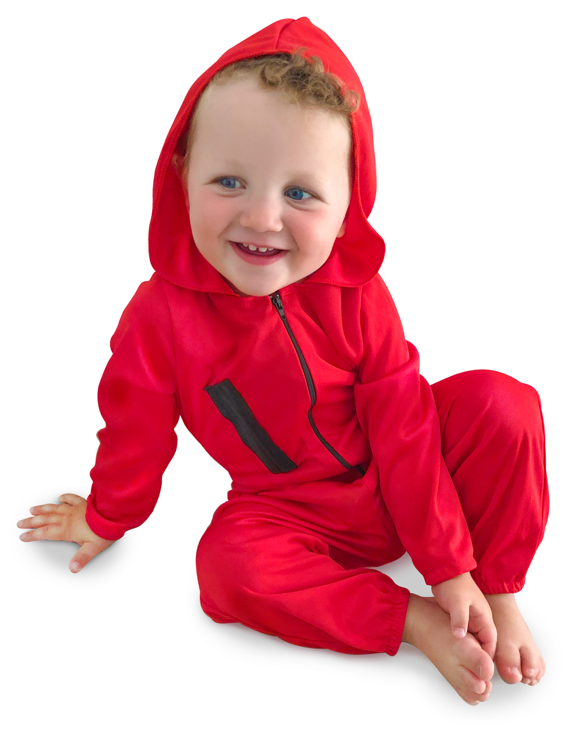 Déguisement voleur rouge bébé