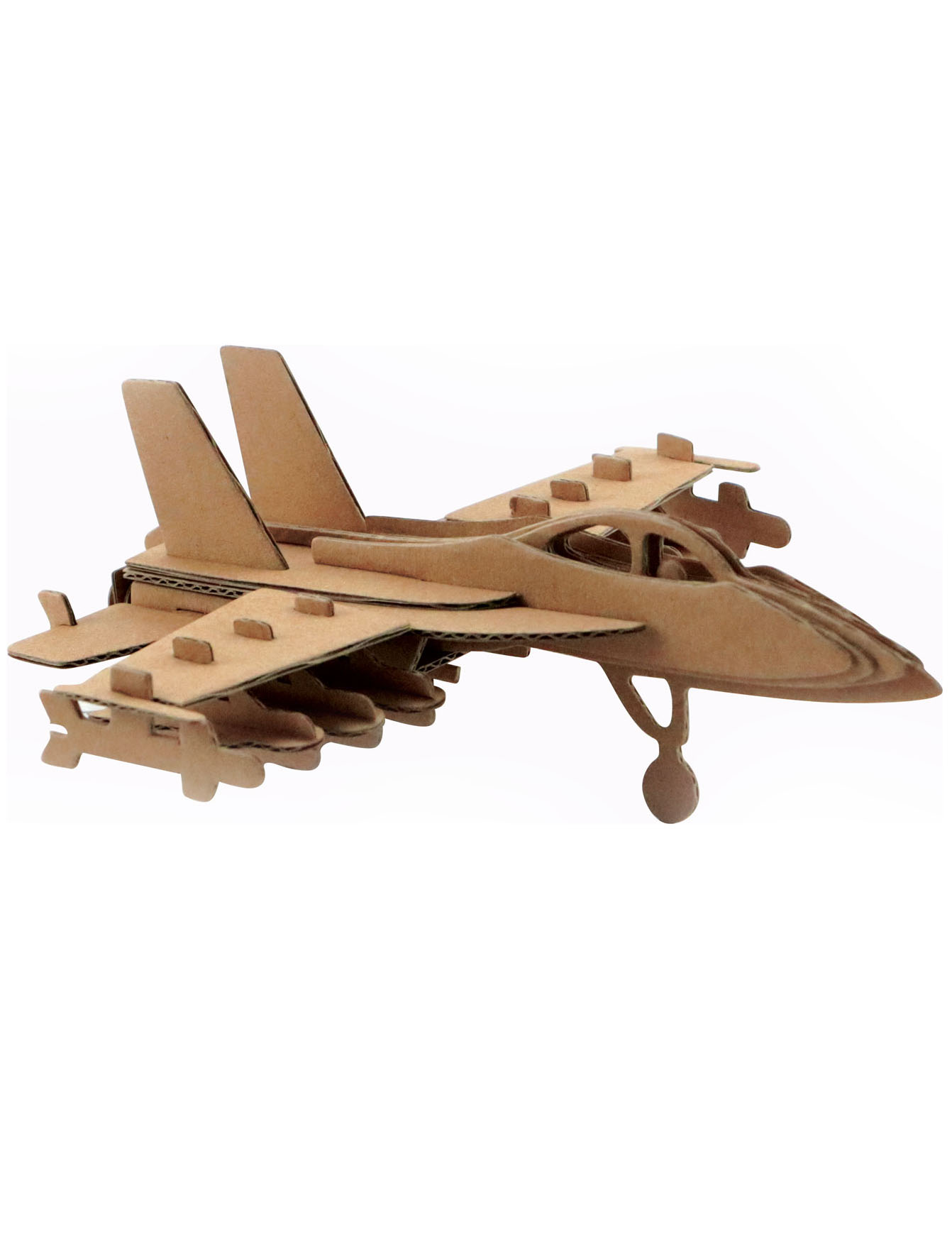 Maquette avion en carton 16,5 x 17,5 x 6 cm