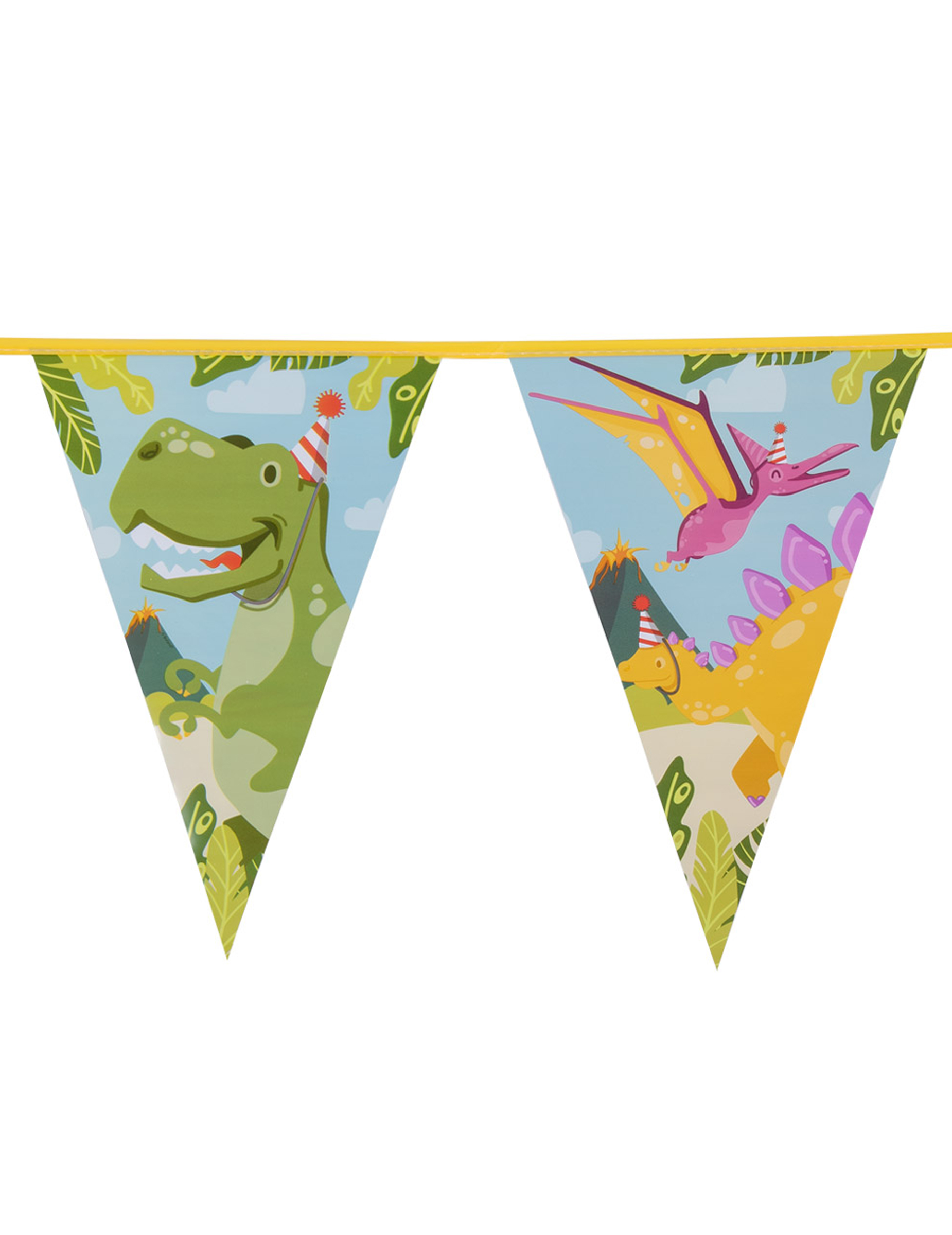 Guirlande de fanions Dino Party 6 m