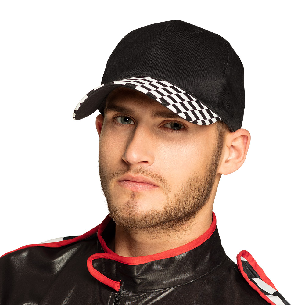 Casquette pilote de course adulte