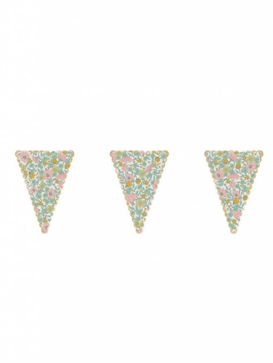 Guirlande de fanions shabby 3 m