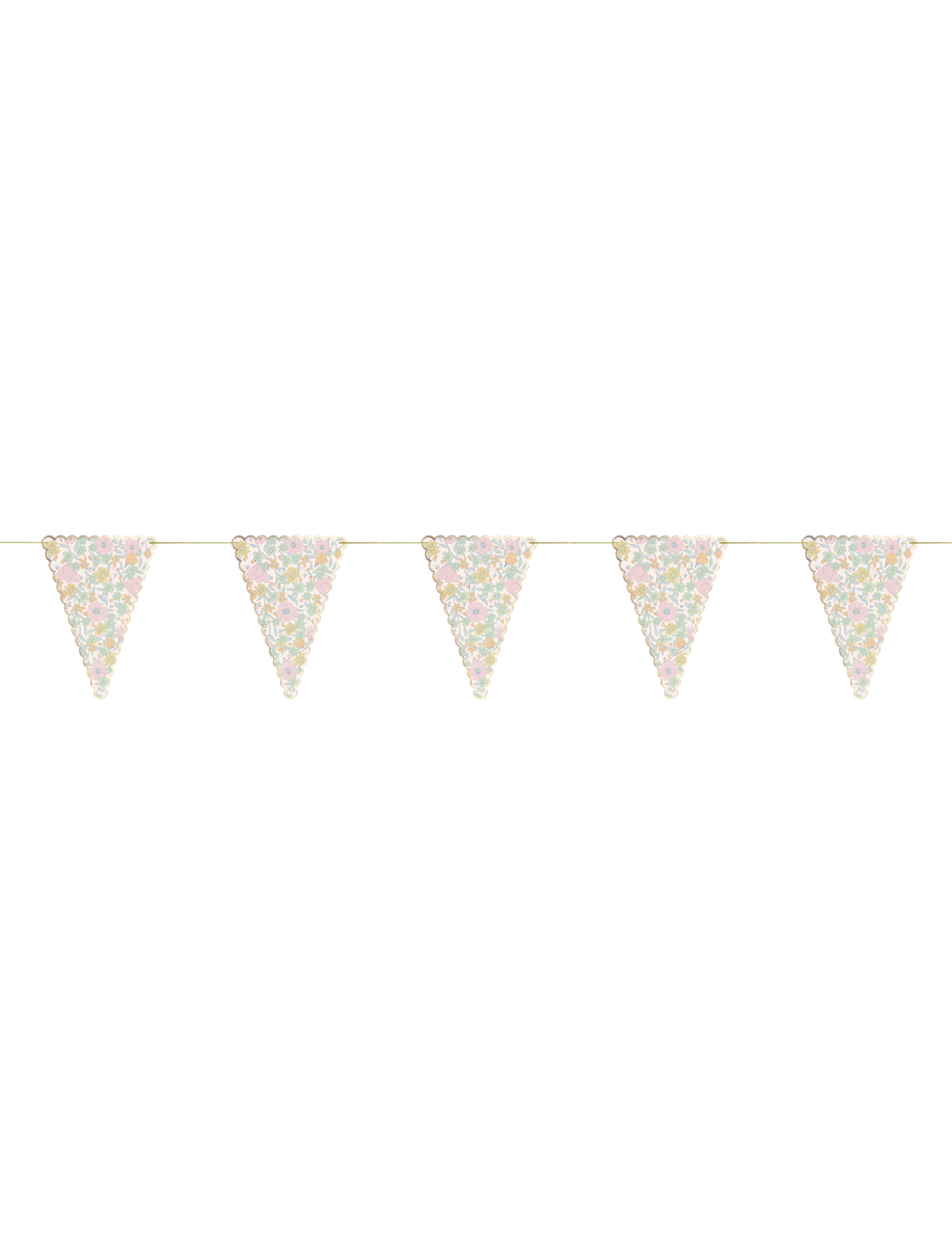 Guirlande de fanions shabby 3 m