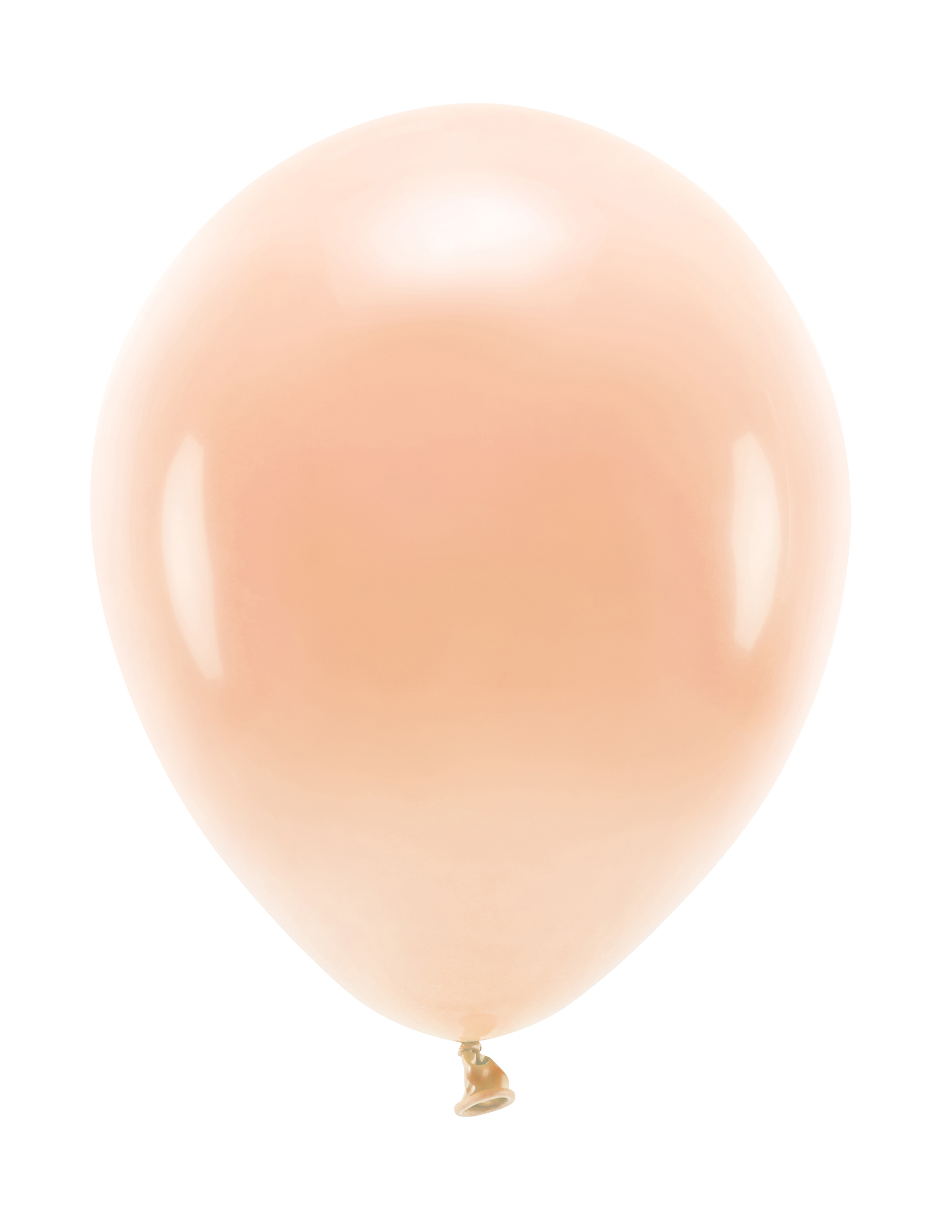 100 Ballons en latex pastel pêche 26 cm
