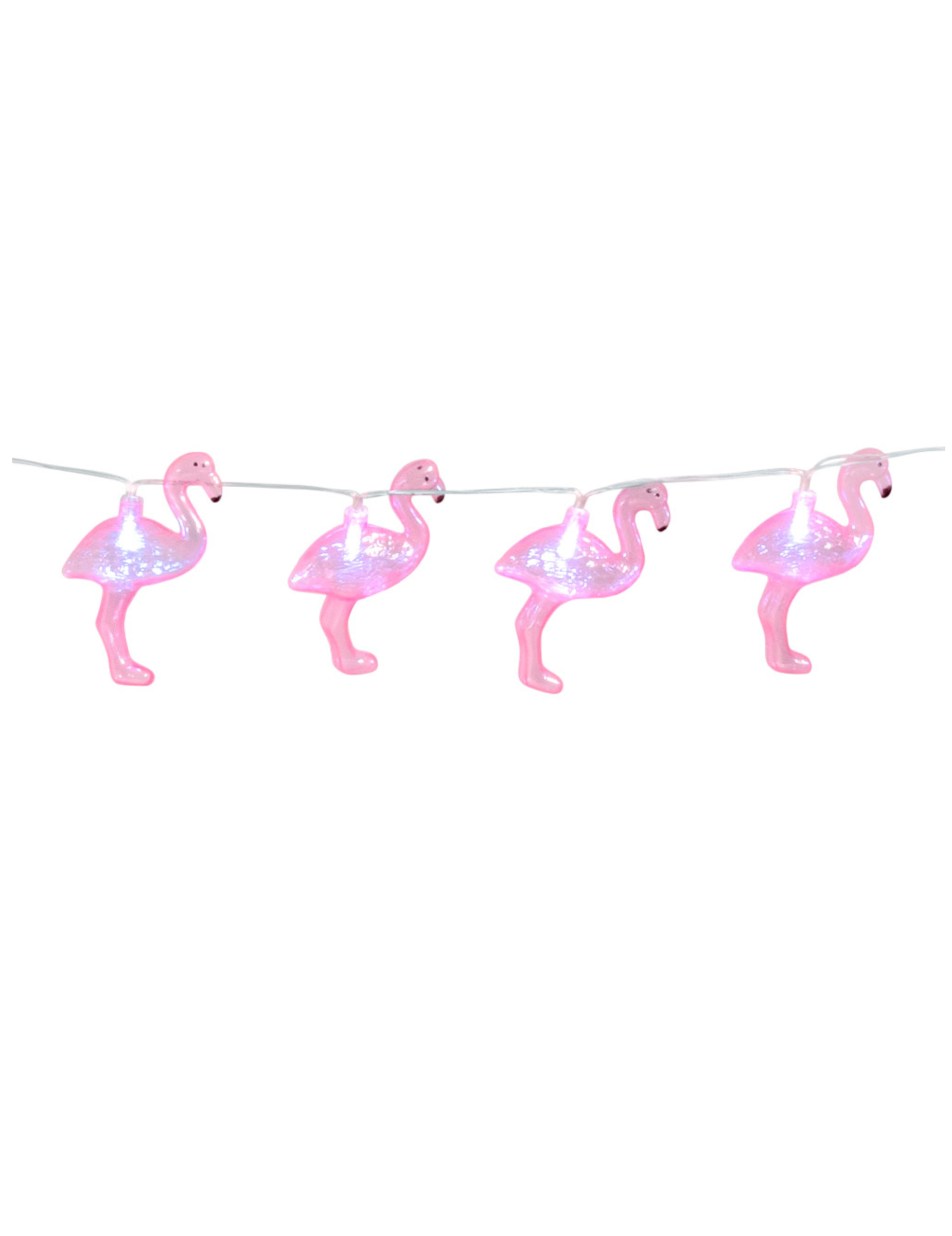 Guirlande lumineuse flamants roses 140 cm