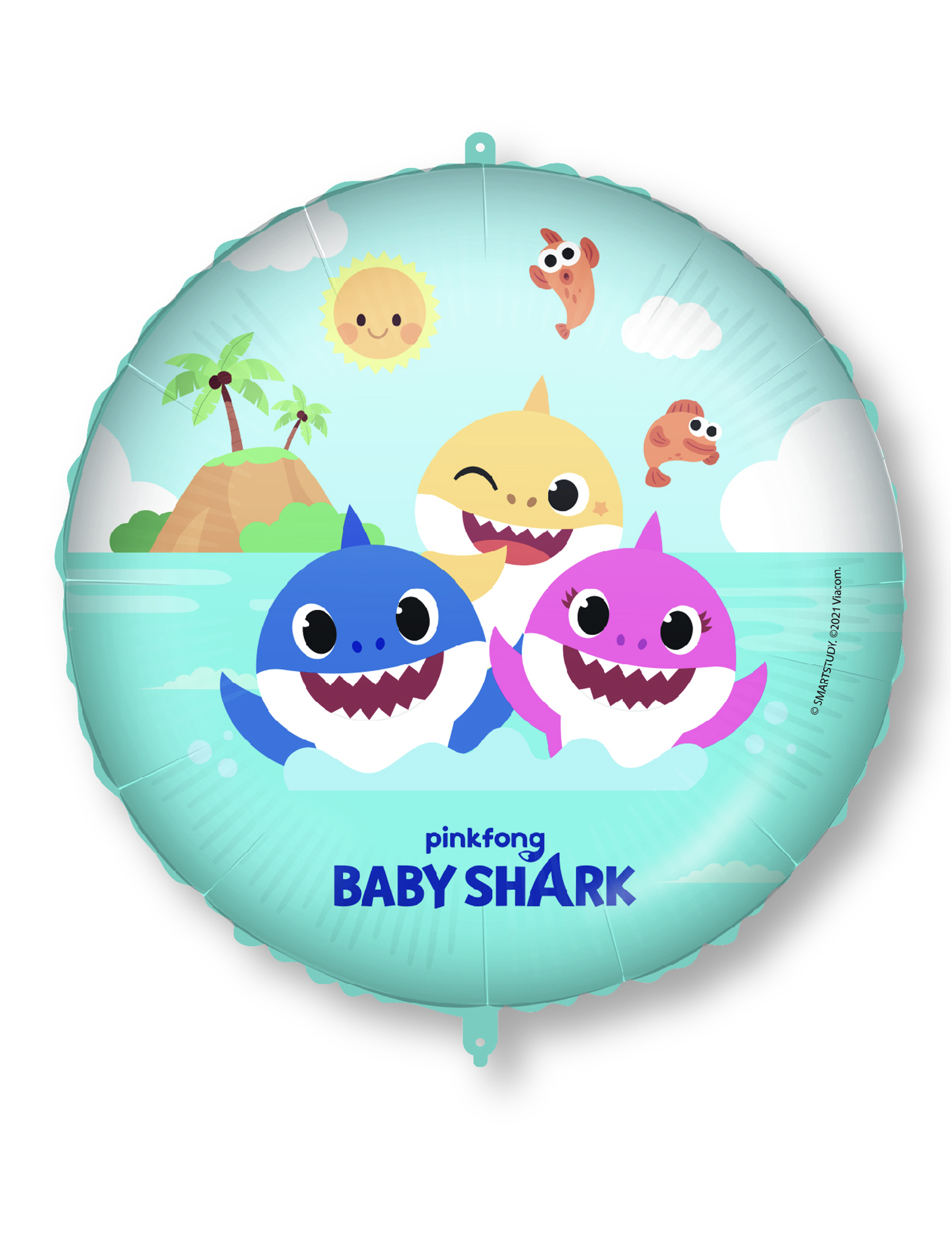 Ballon en aluminium Baby Shark  46 cm