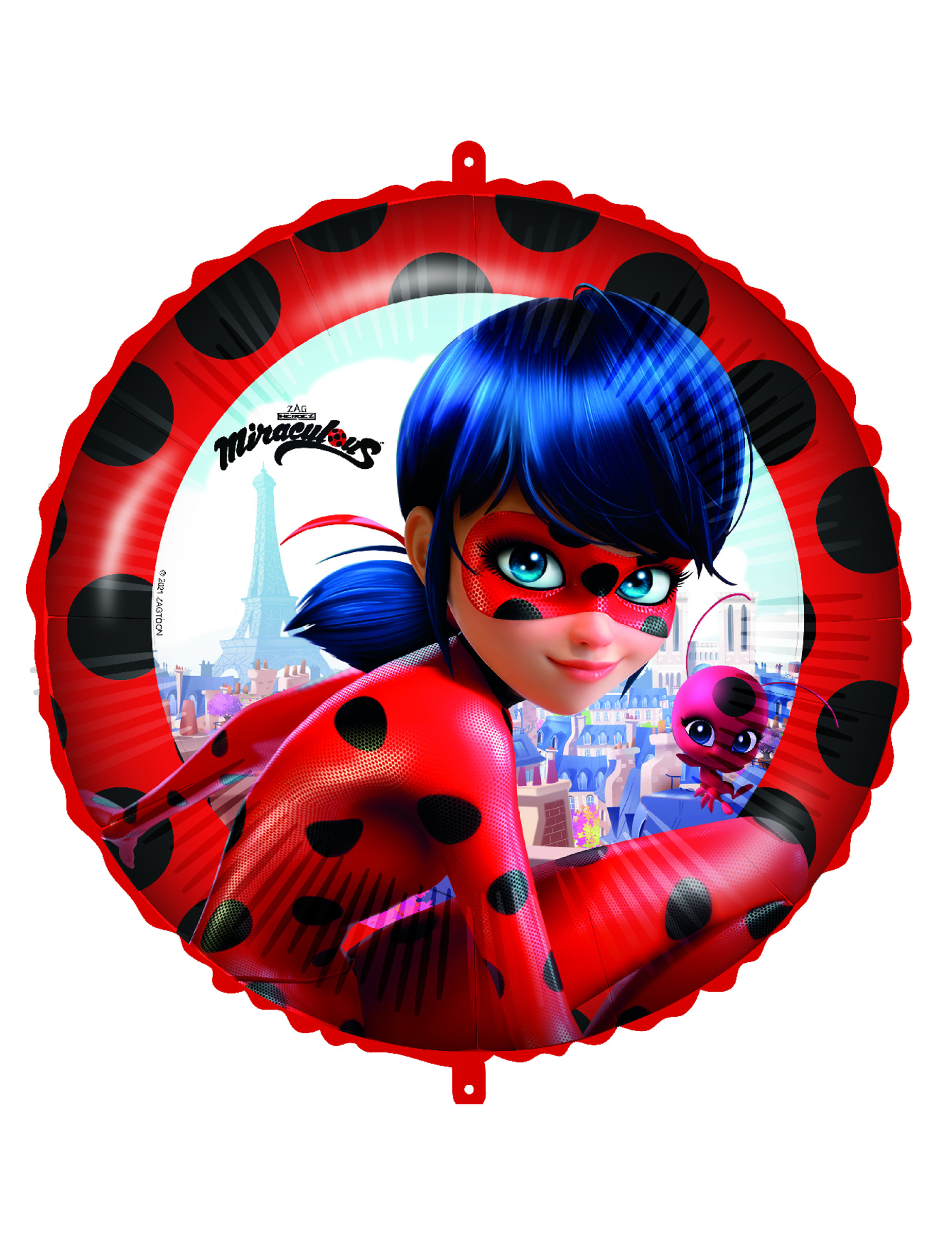 Ballon en aluminium Ladybug 46 cm