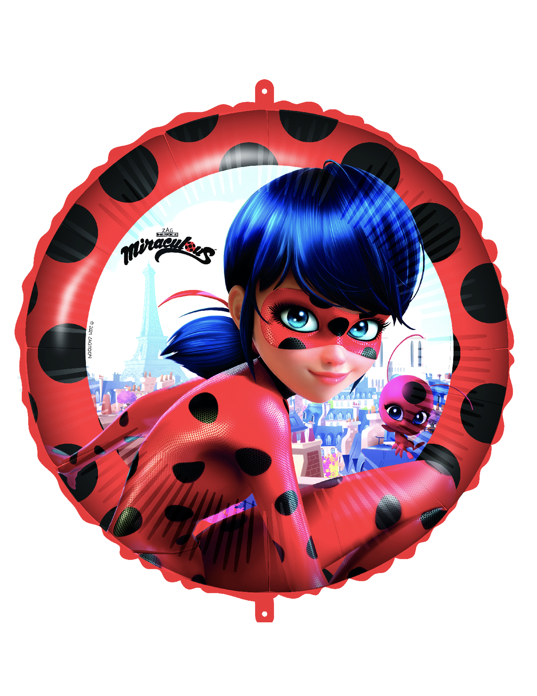 Ballon en aluminium Ladybug 46 cm