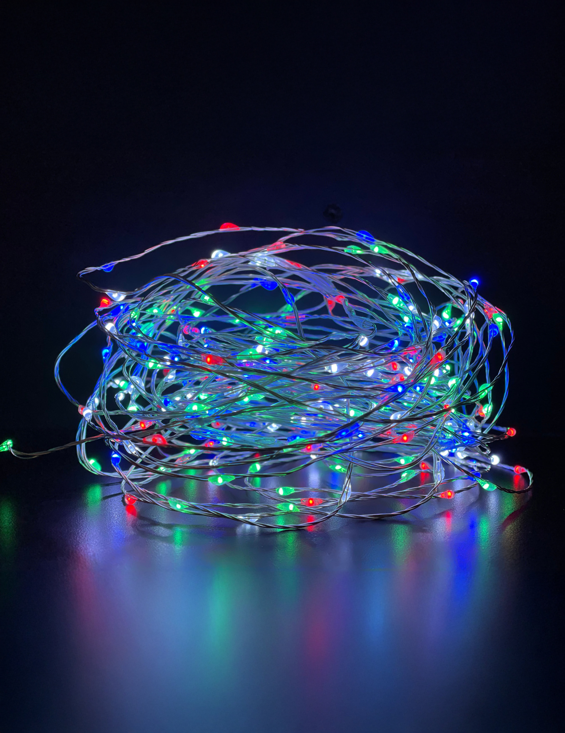 Guirlande lumineuse multicolore 9 m 180 LED