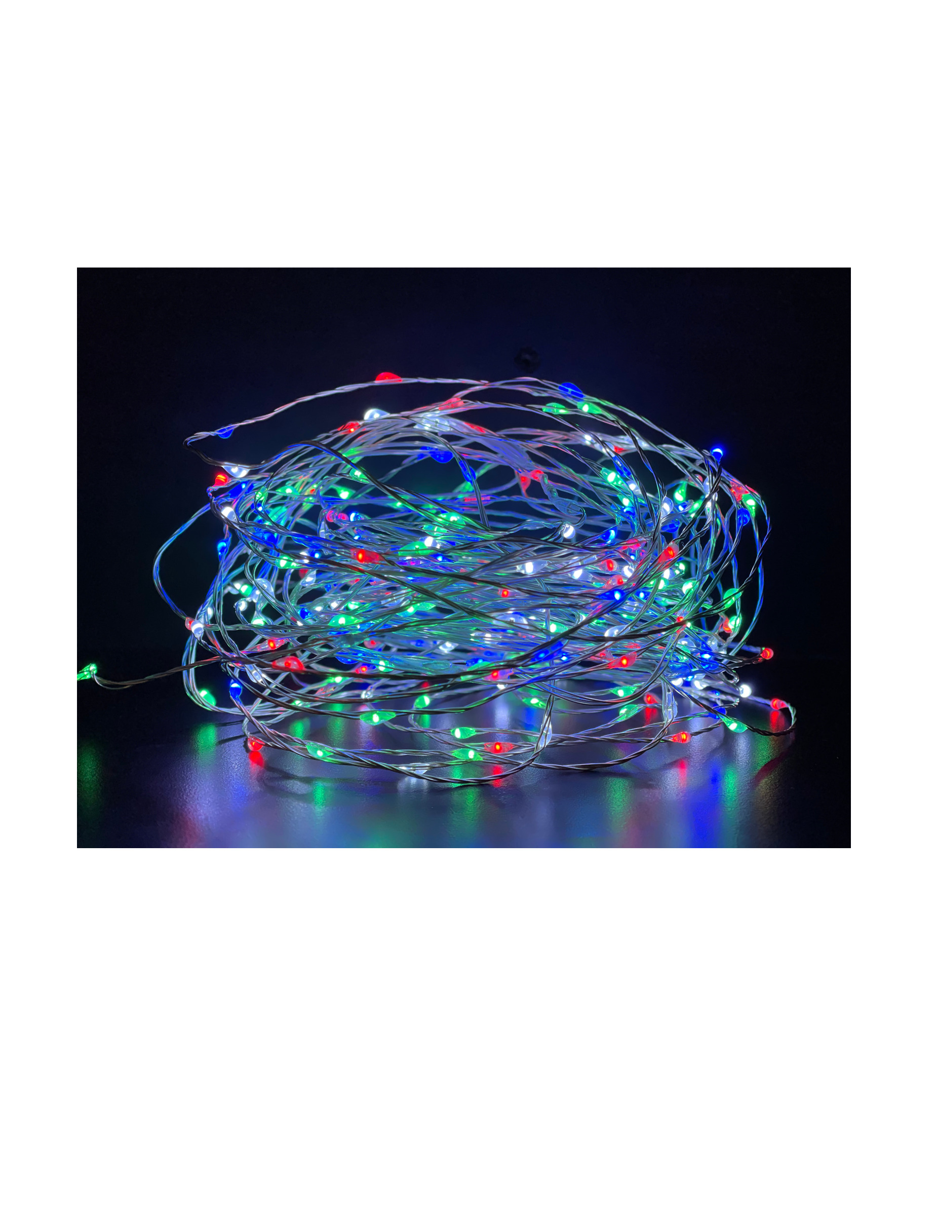 Guirlande lumineuse multicolore 9 m 180 LED