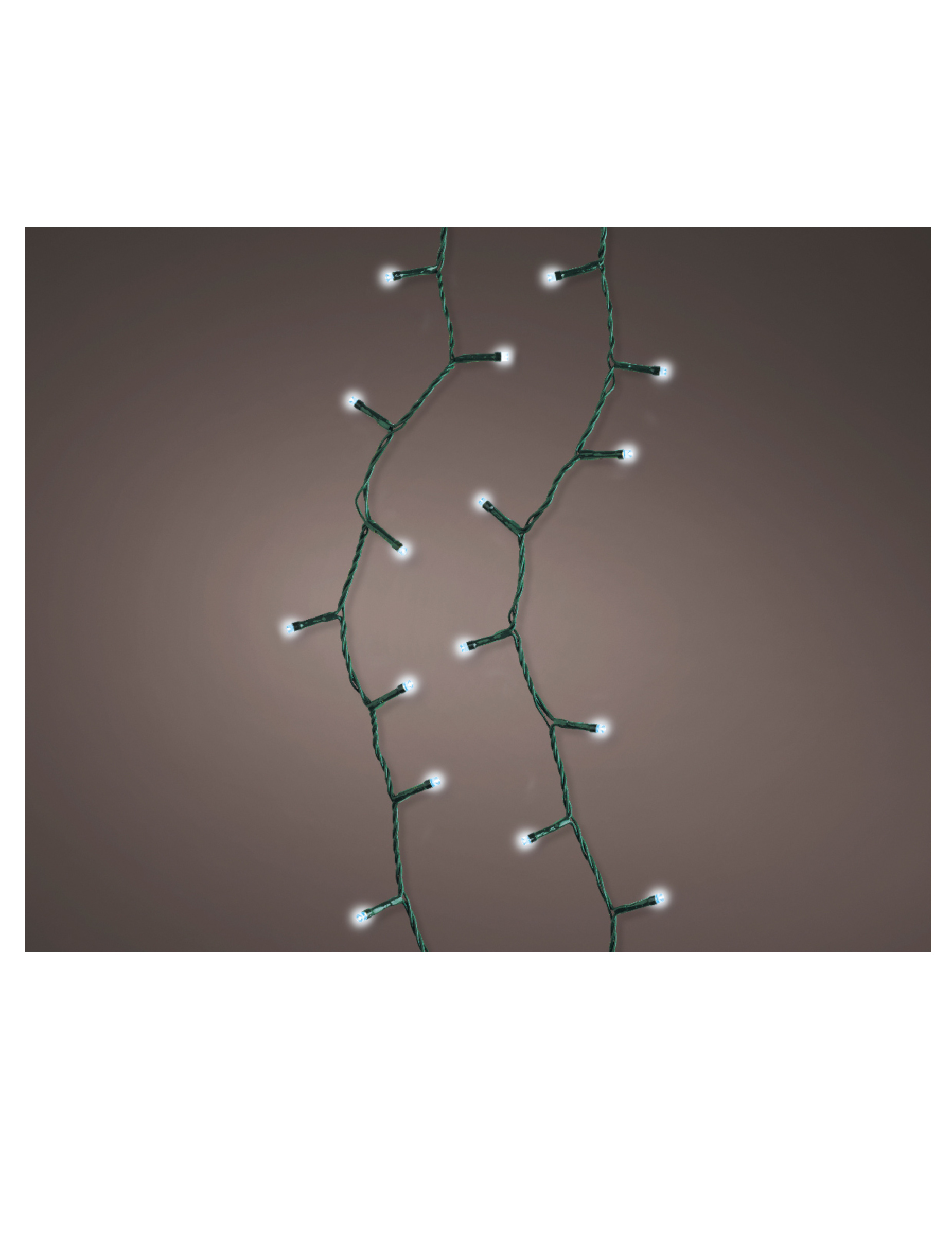 Guirlande lumineuse blanche 400 LED 20 m