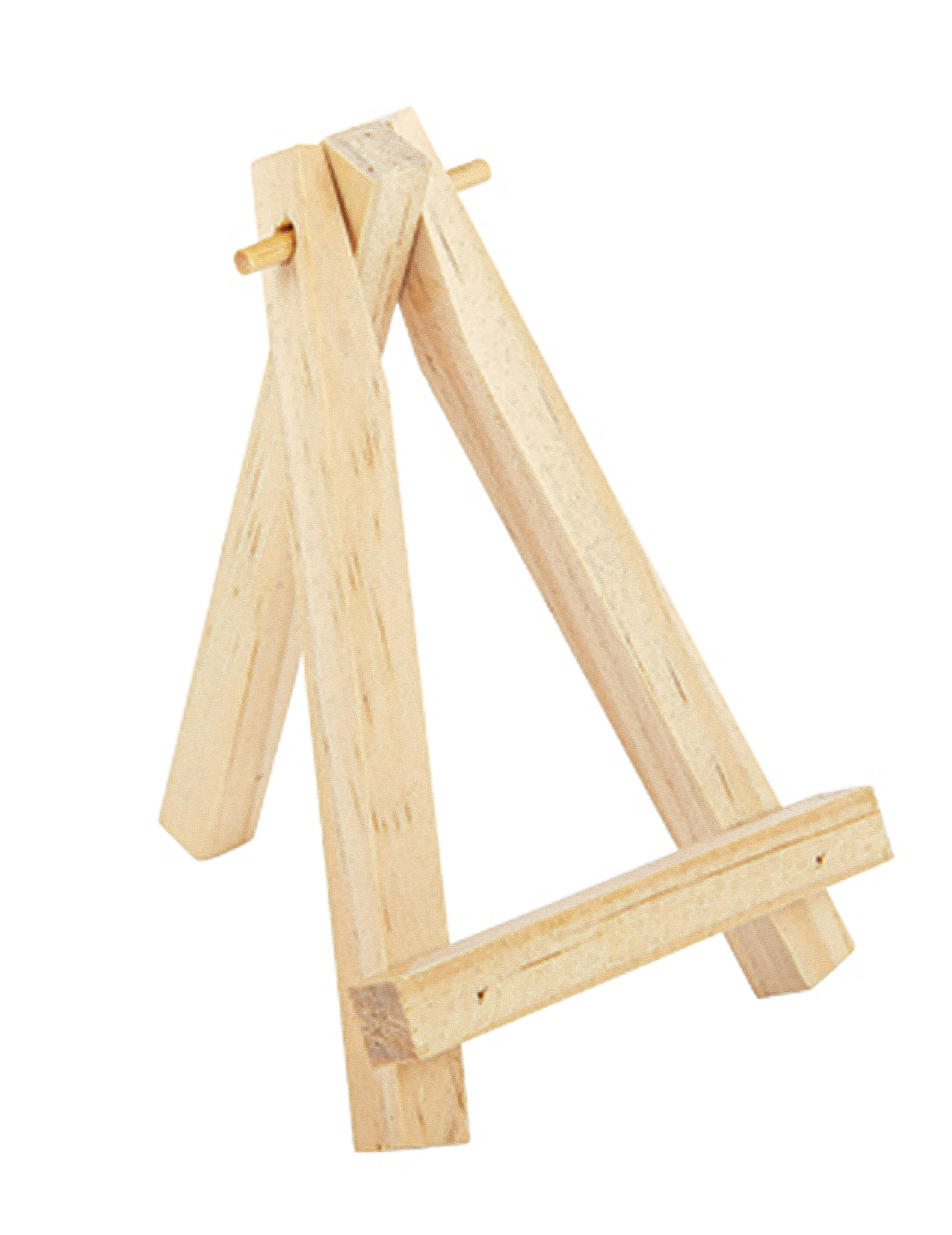 Porte-menu chevalet en bois 10 cm