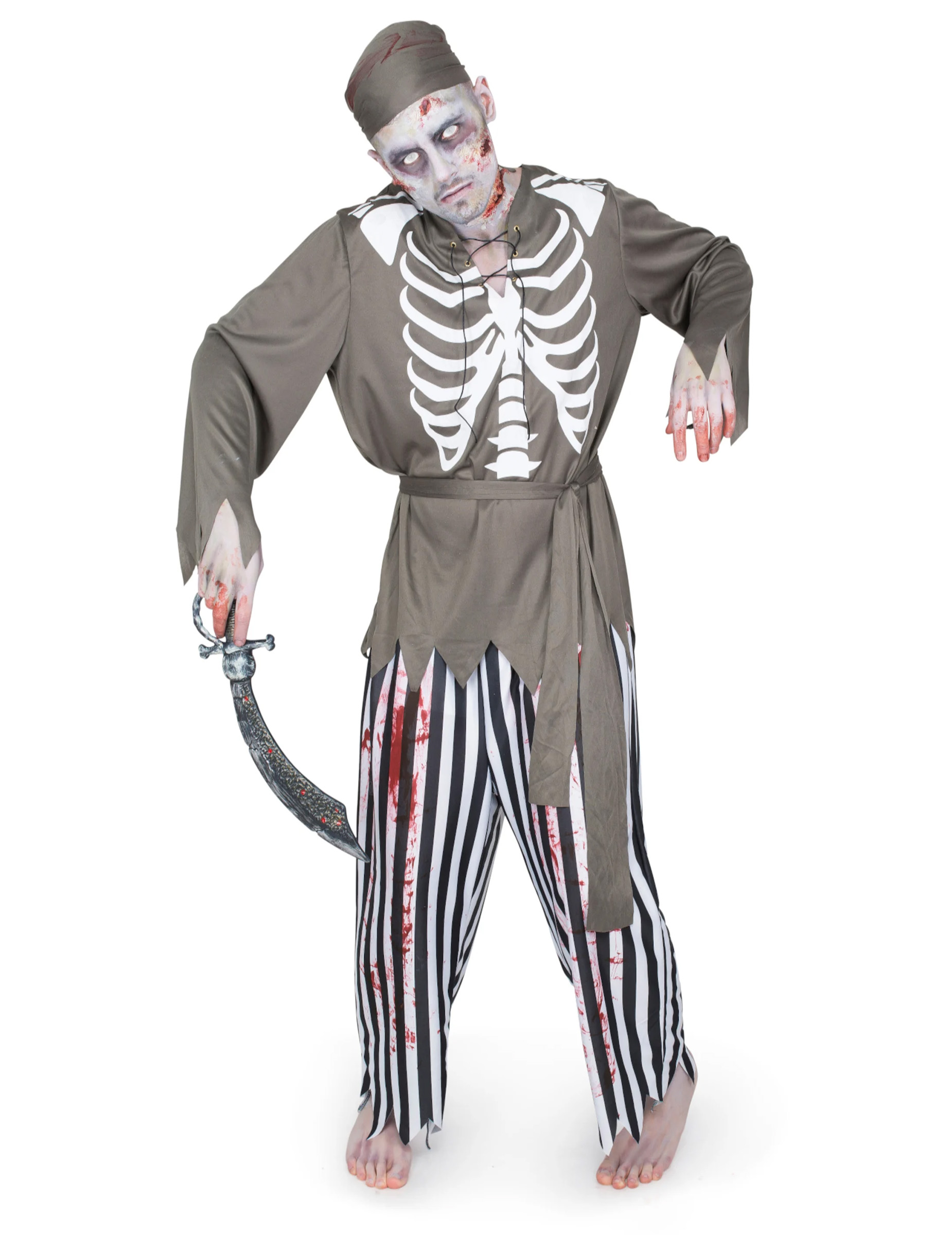 Déguisement fantôme pirate homme