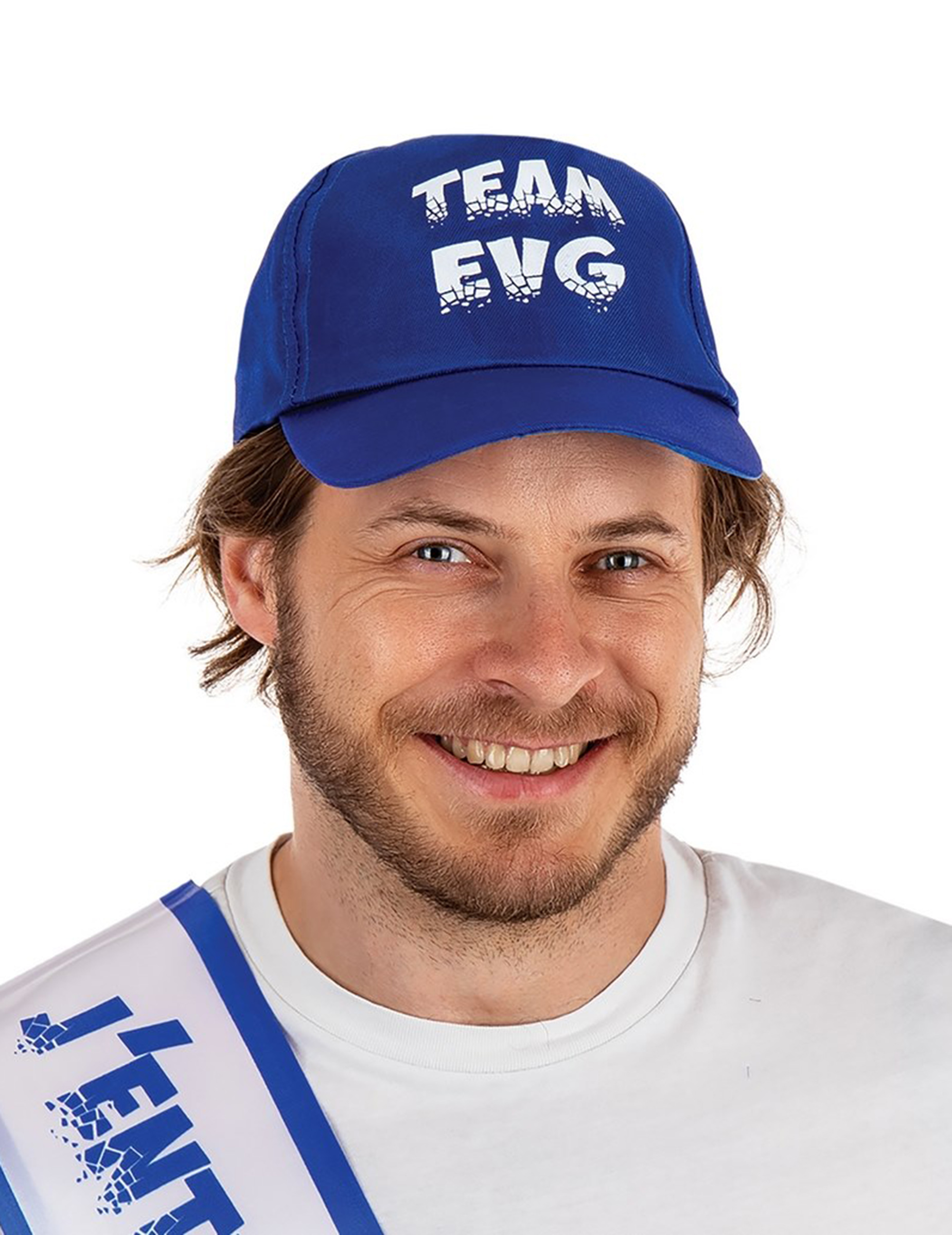 Casquette bleue Team EVG adulte