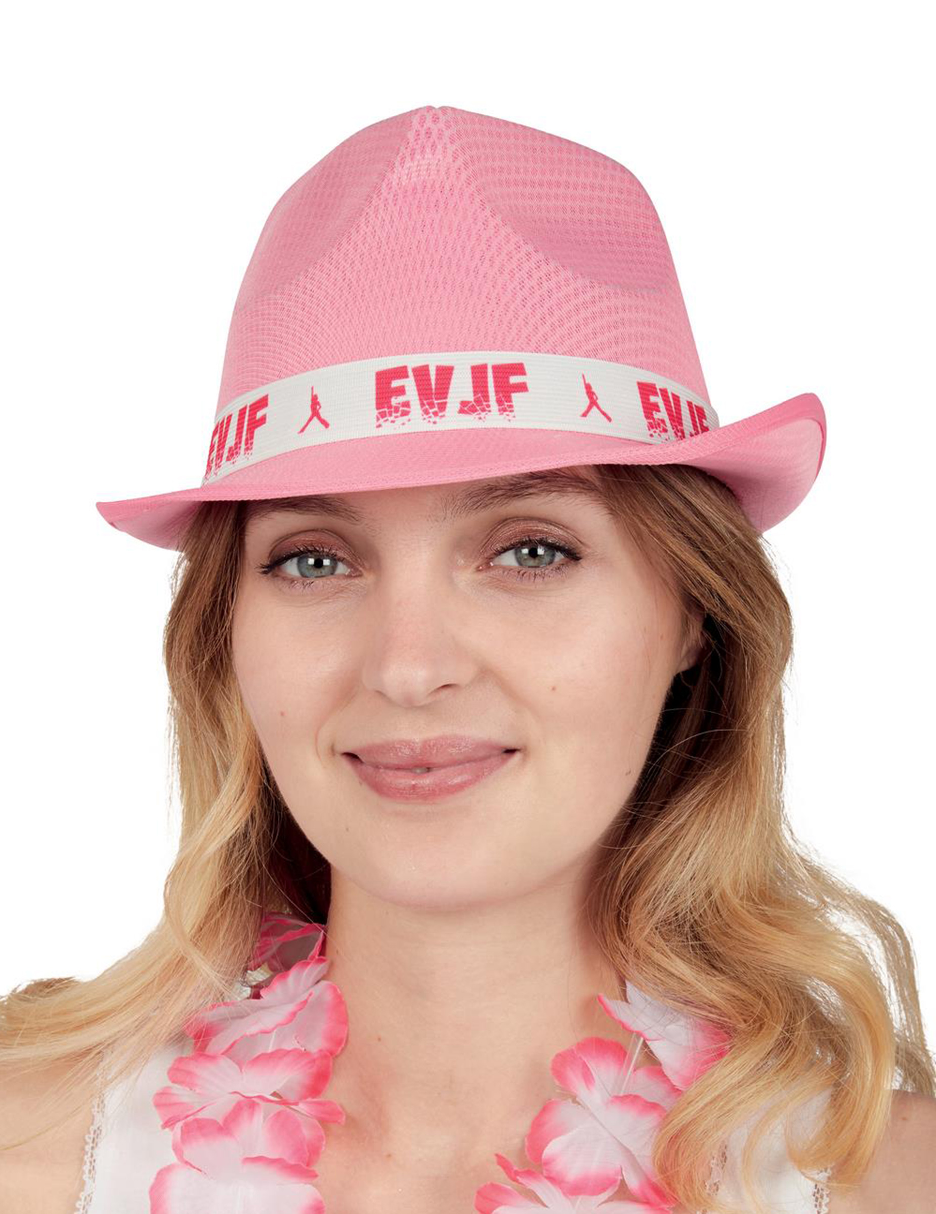Chapeau rose EVJF adulte