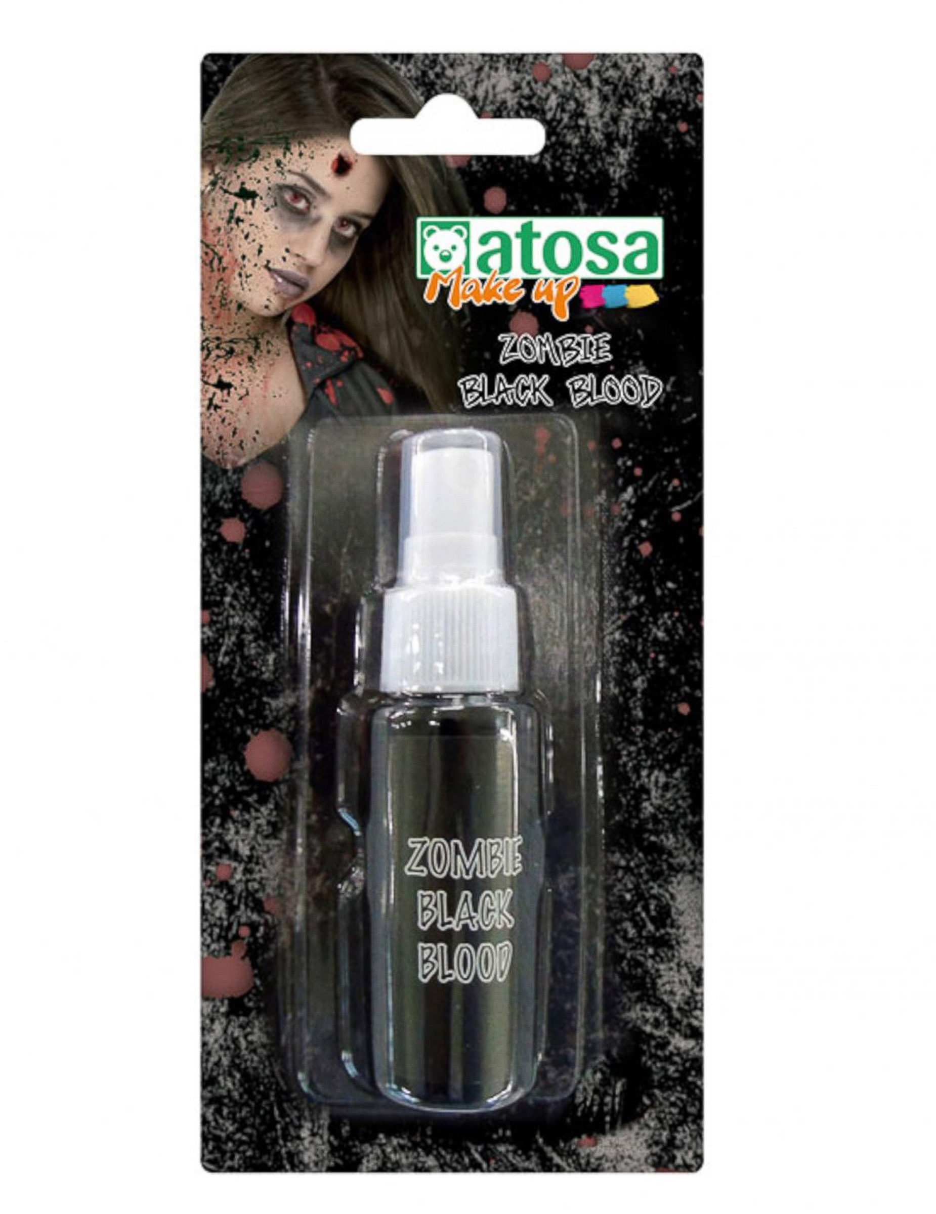 Flacon spray faux sang noir 30ml