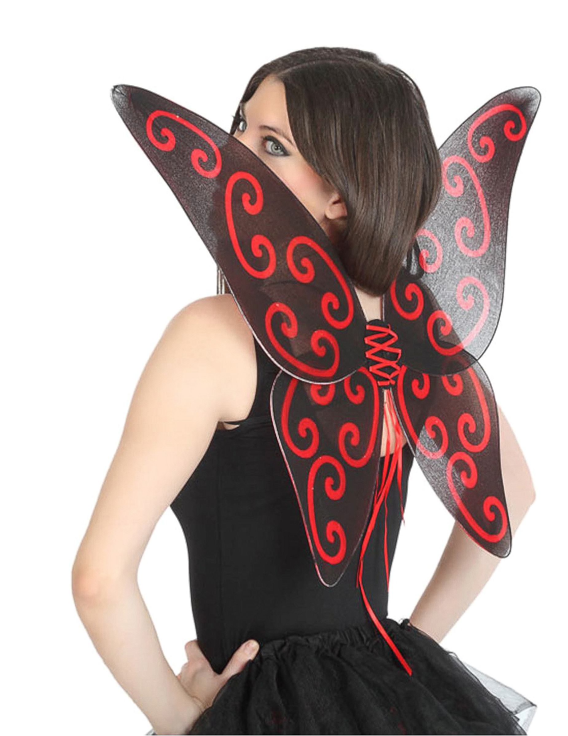 Ailes de papillon obscure adulte