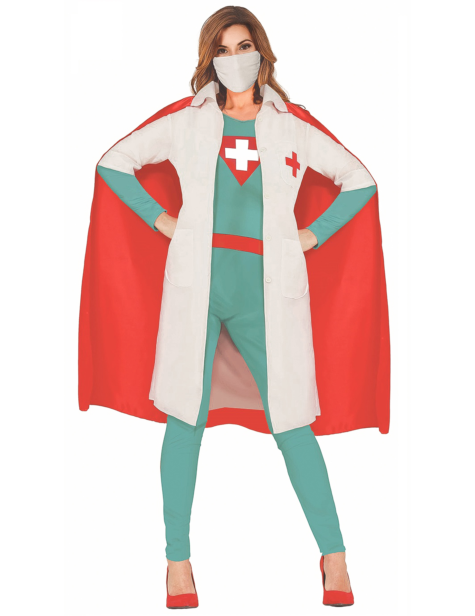 Déguisement super docteur femme