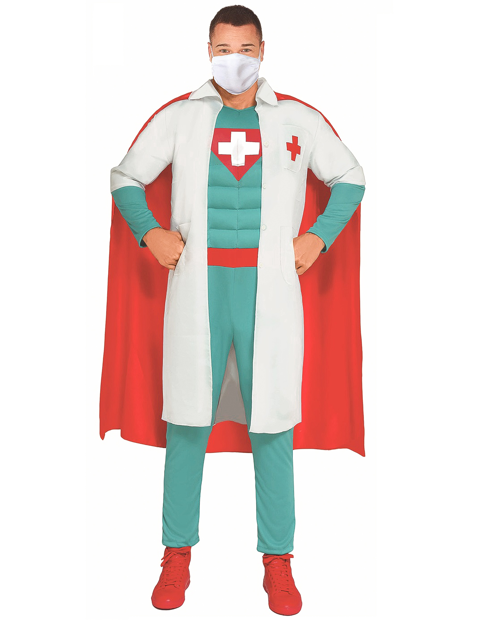 Déguisement super docteur homme