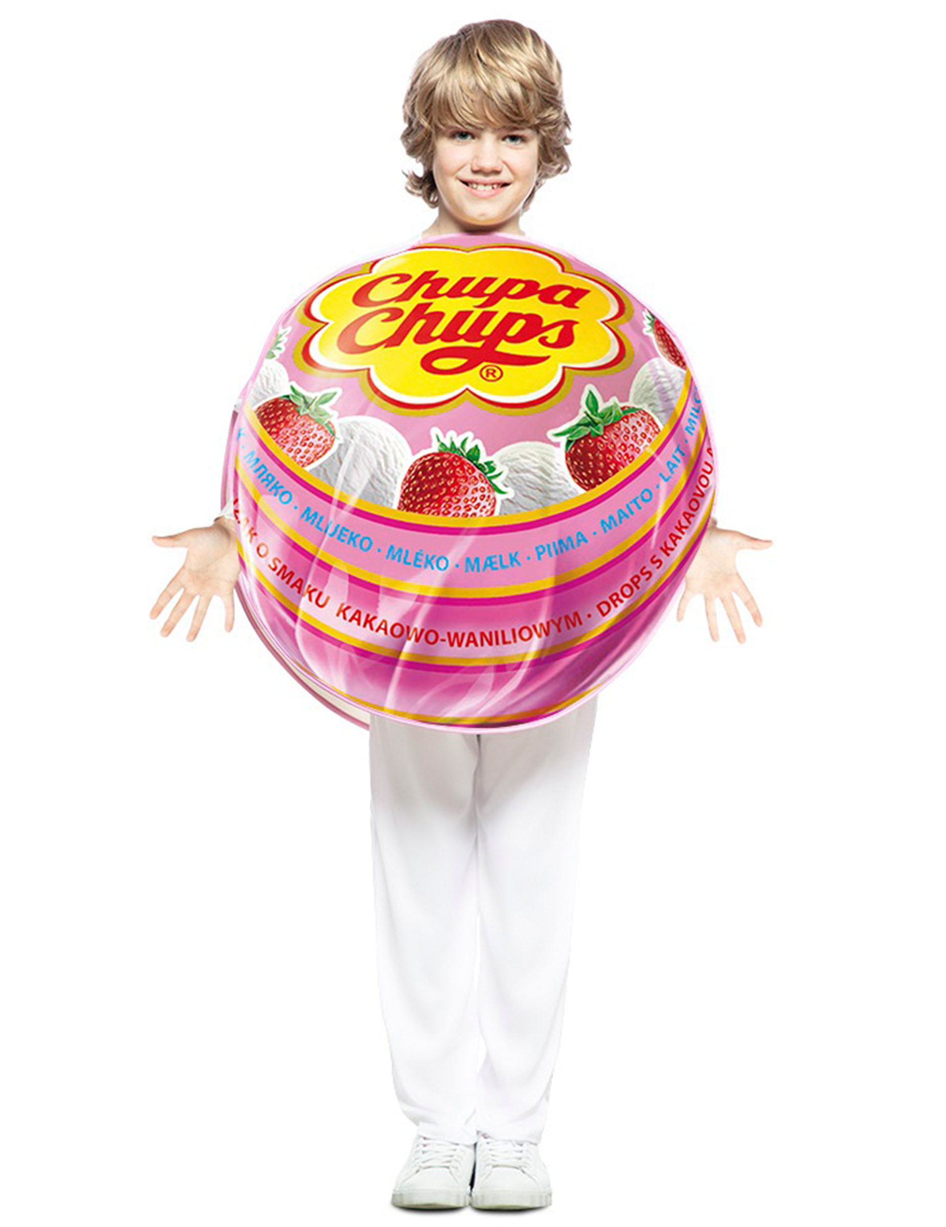 Déguisement sucette Chupa Chups enfant